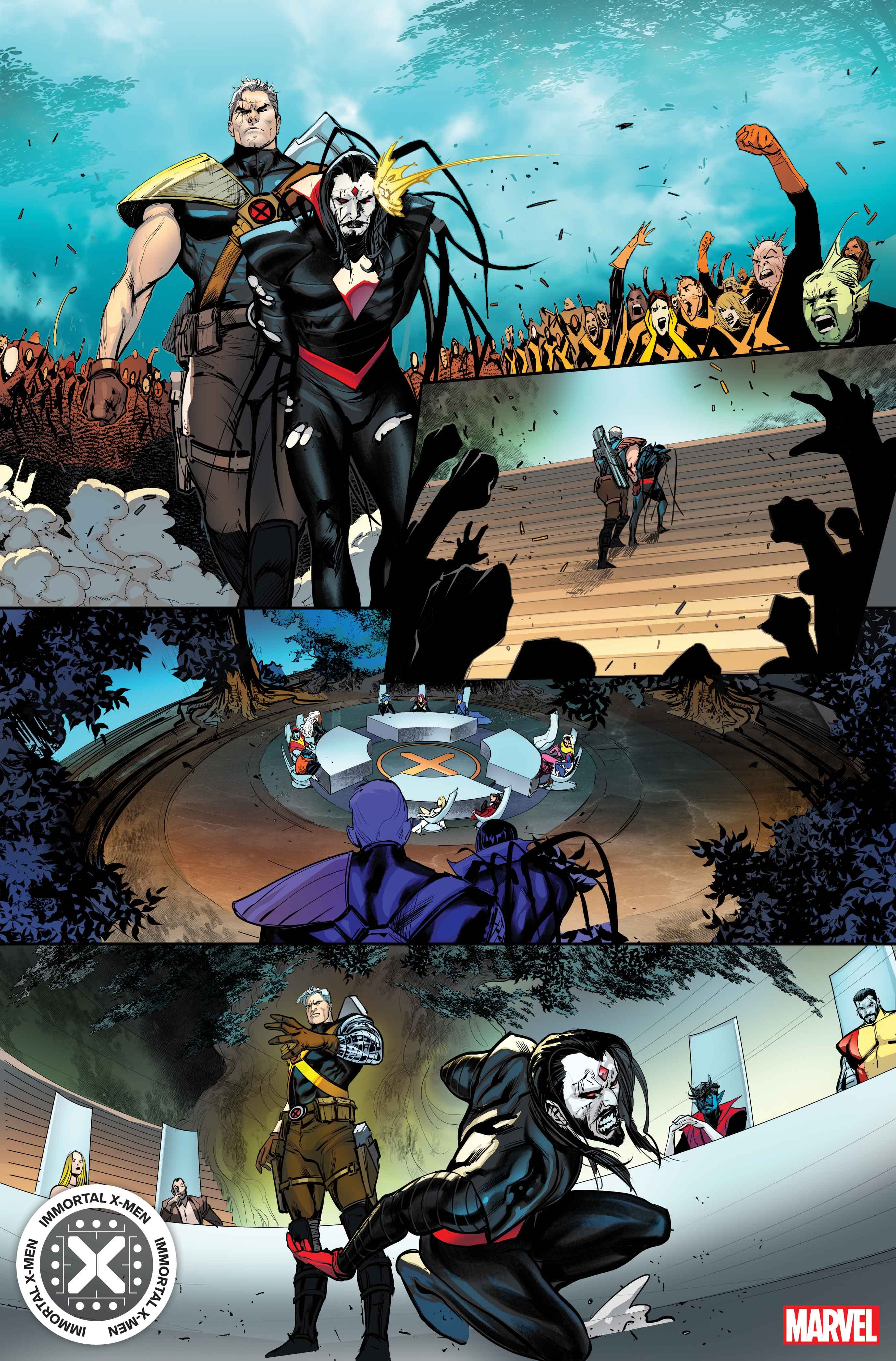 IMMORTAL X-MEN #10 interior artwork by Lucas Werneck