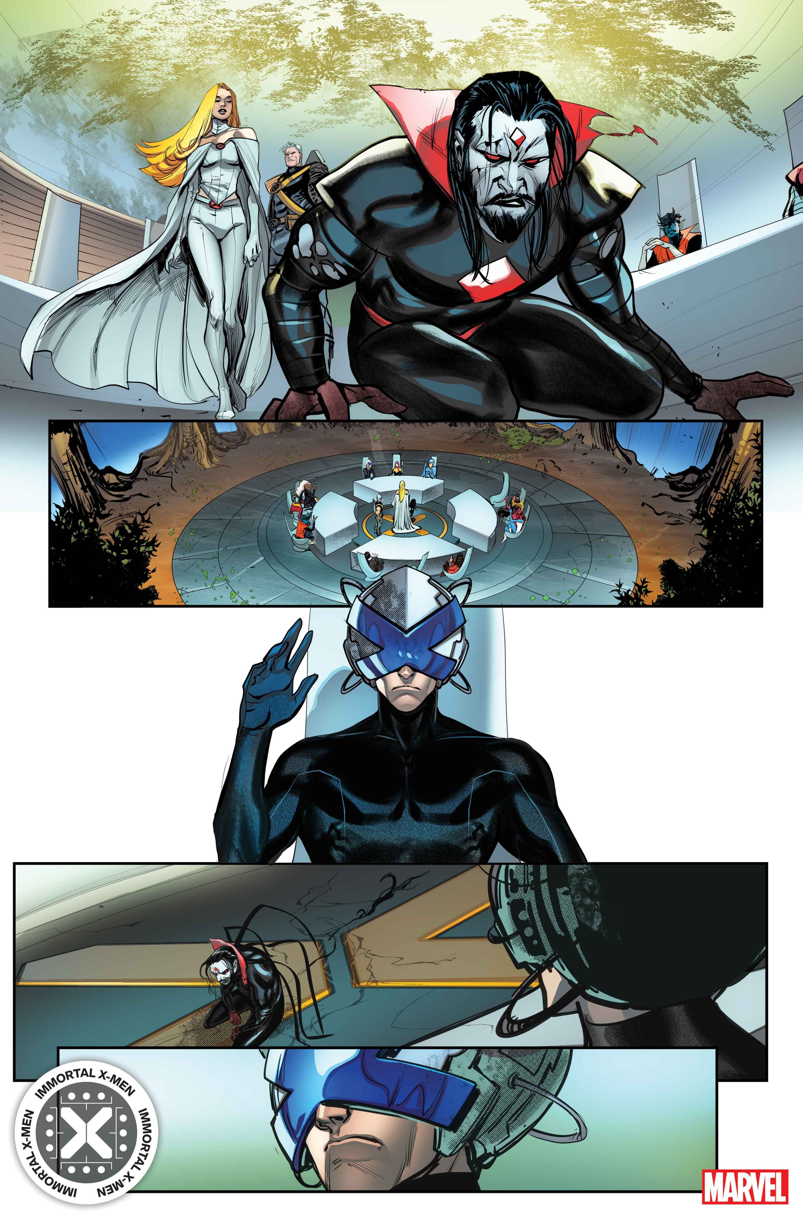 IMMORTAL X-MEN #10 interior artwork by Lucas Werneck