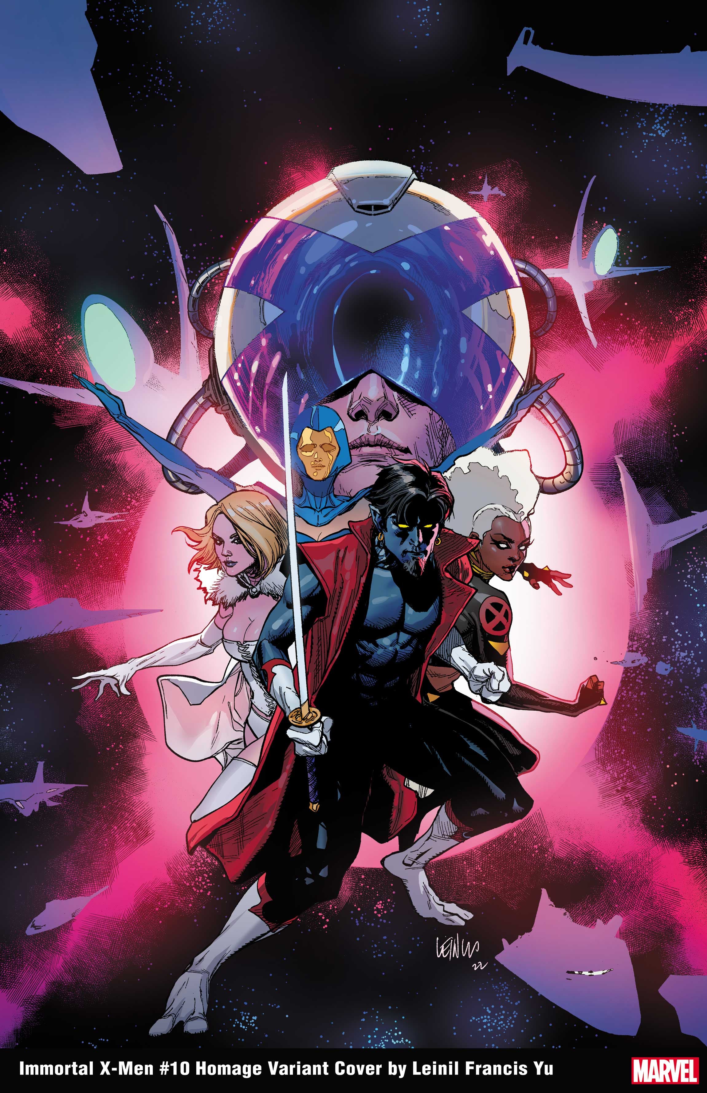 IMMORTAL X-MEN #10 Homage Variant Cover by Leinil Francis Yu