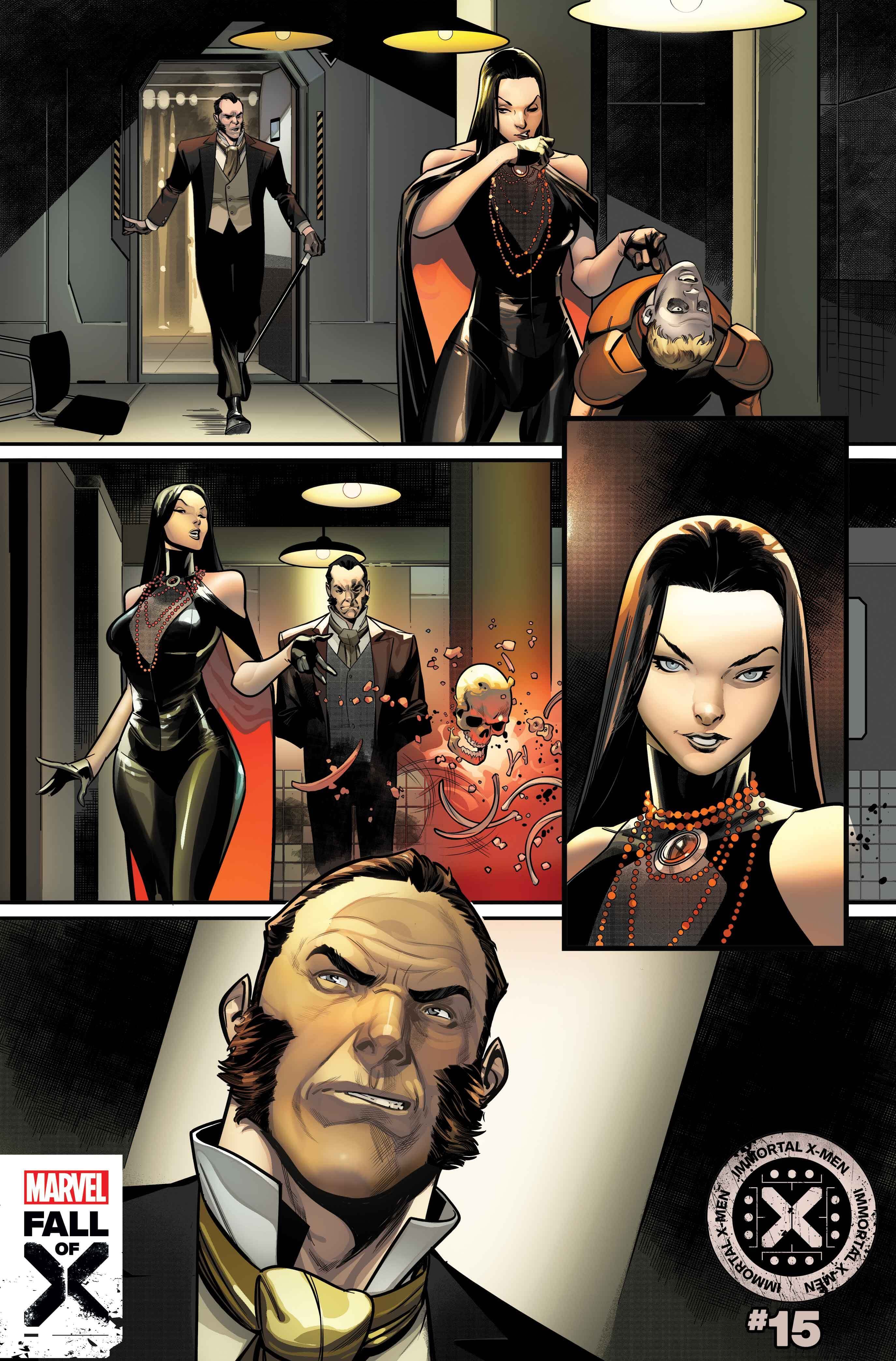 IMMORTAL X-MEN (2022) #15 interior artwork by Paco Medina and David Curiel