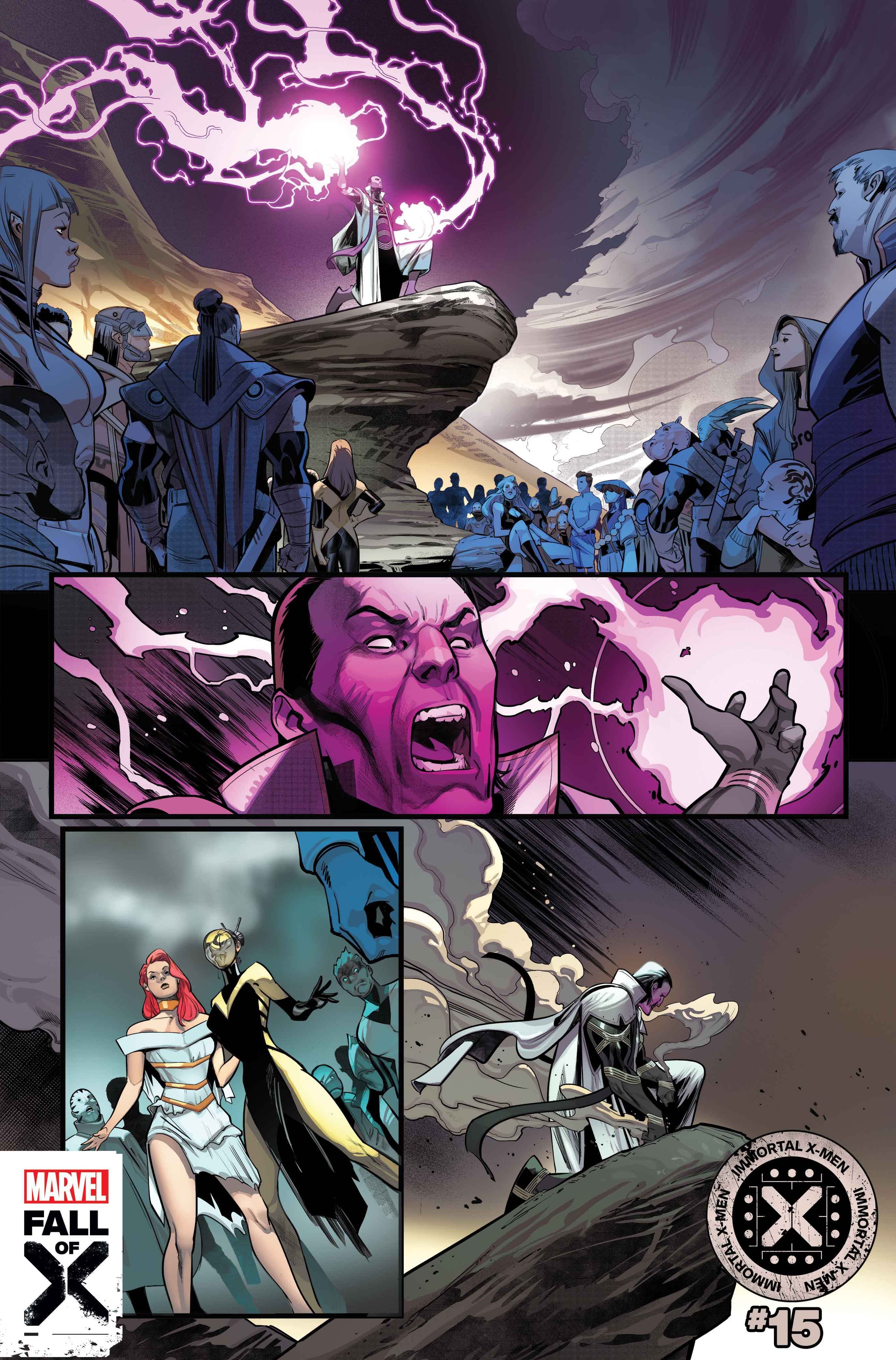 IMMORTAL X-MEN (2022) #15 interior artwork by Paco Medina and David Curiel
