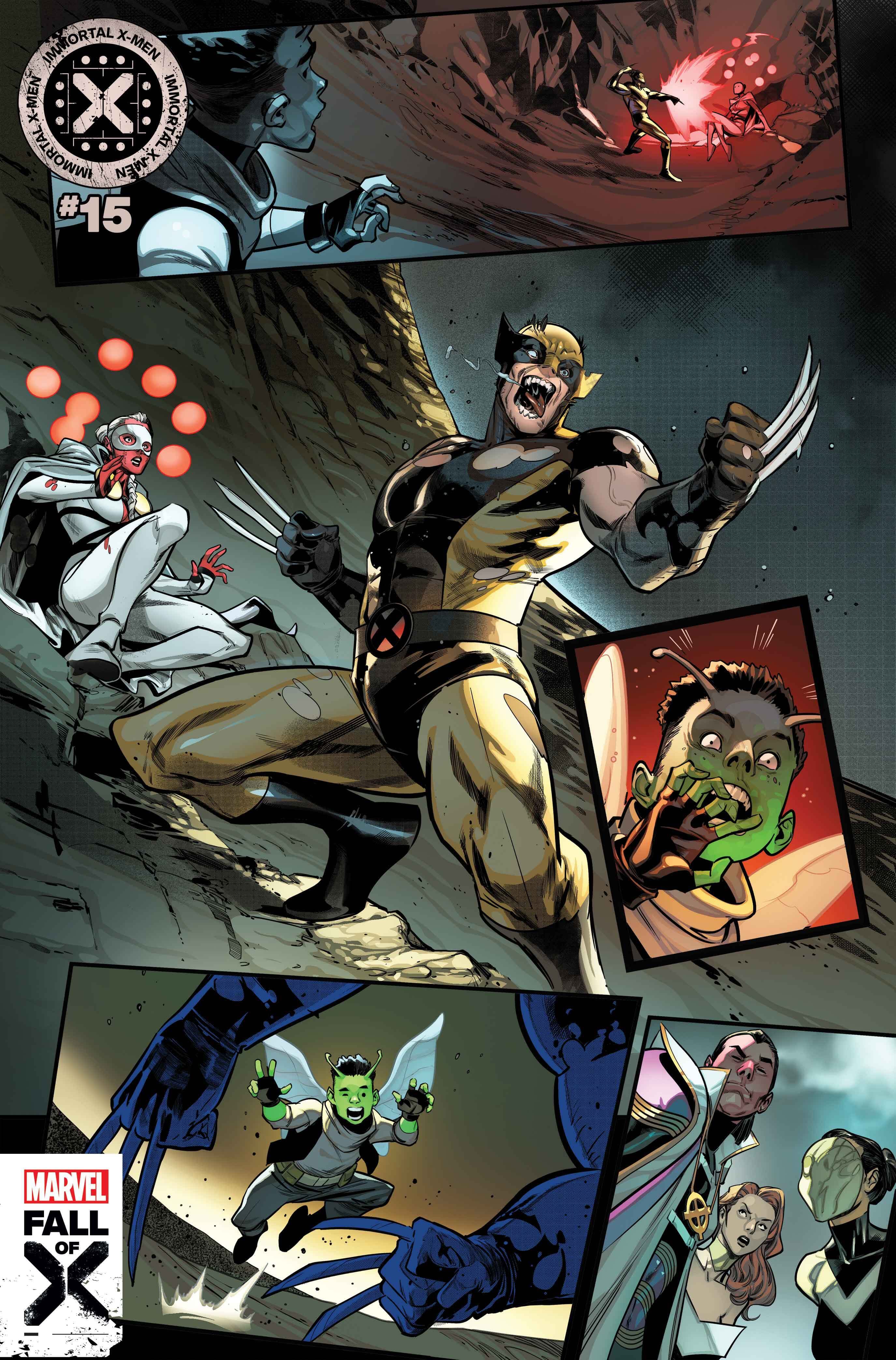 IMMORTAL X-MEN (2022) #15 interior artwork by Paco Medina and David Curiel