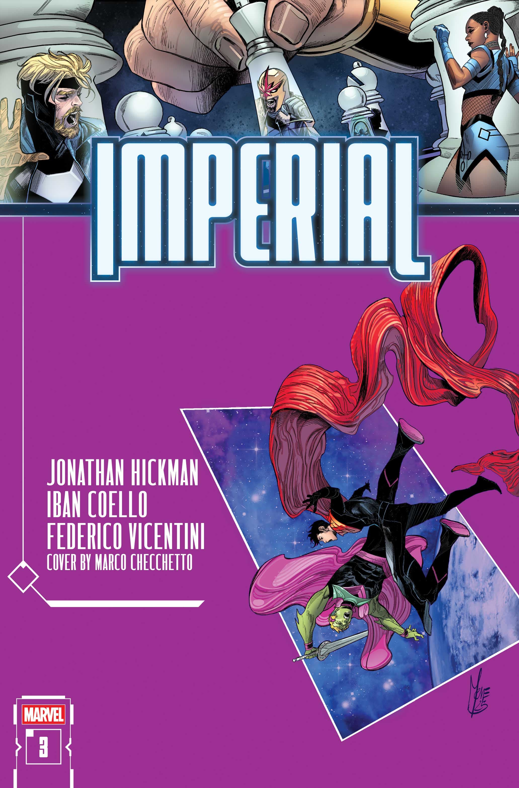 IMPERIAL #3 Cover by MARCO CHECCHETTO