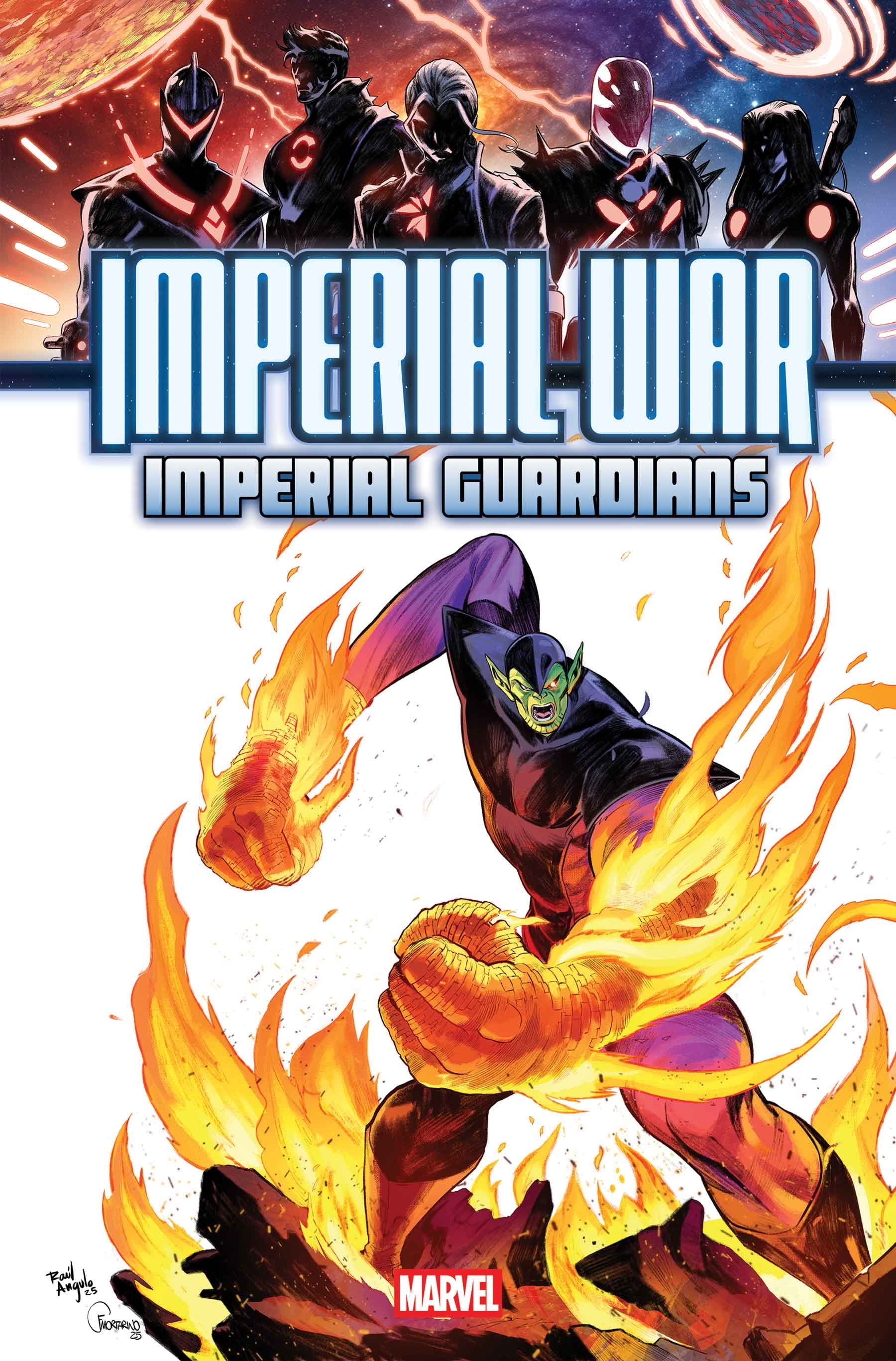 IMPERIAL WAR: IMPERIAL GUARDIANS #1 Cover by FRANCESCO MORTARINO