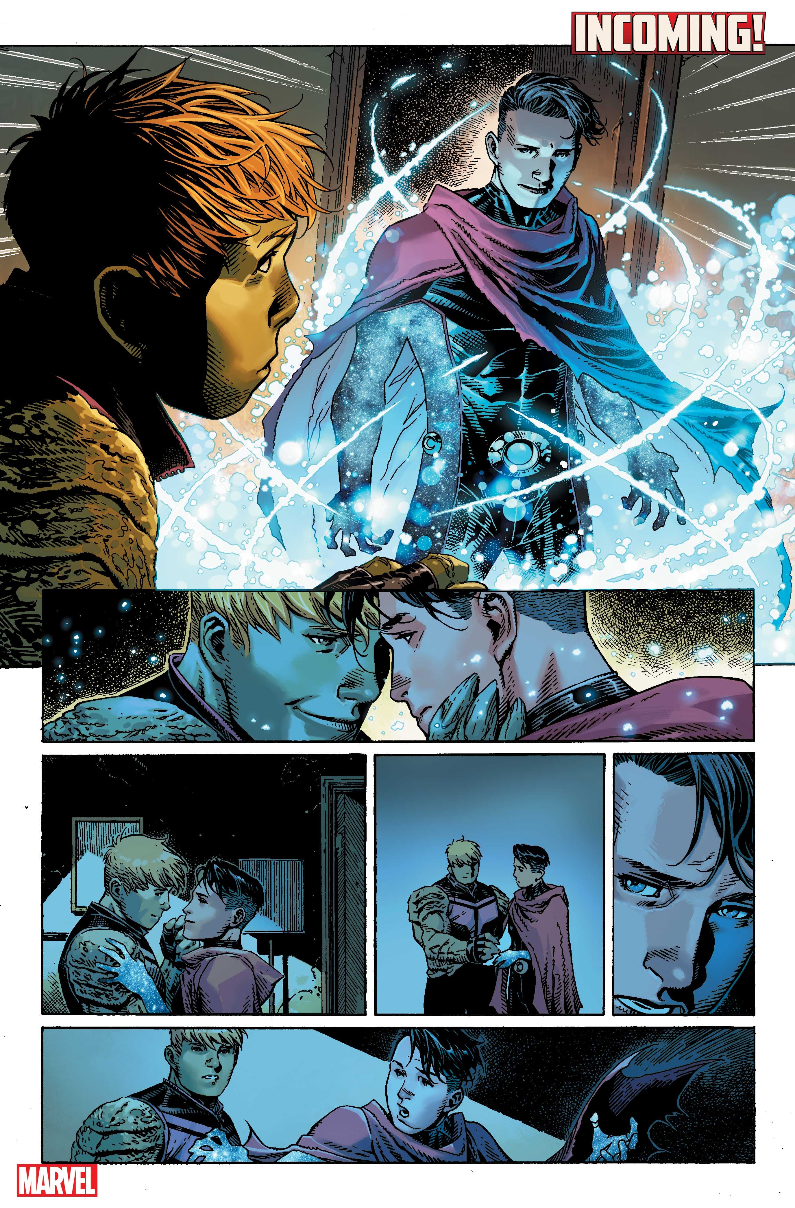 Incoming preview page