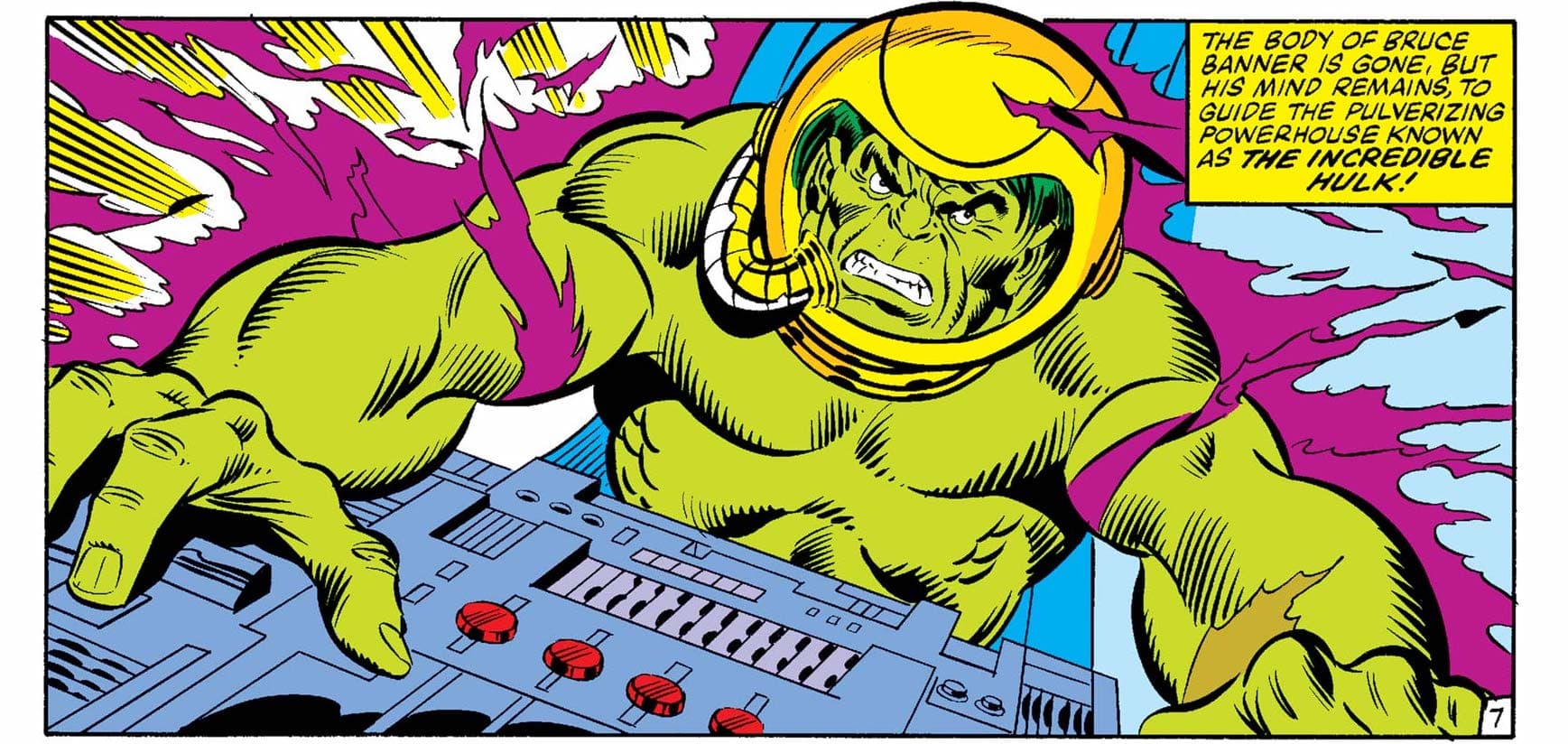 Space helmet - INCREDIBLE HULK (1962) #281