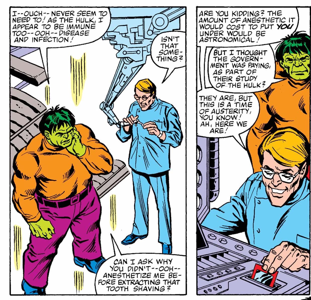 Orange turtleneck - INCREDIBLE HULK (1962) #288