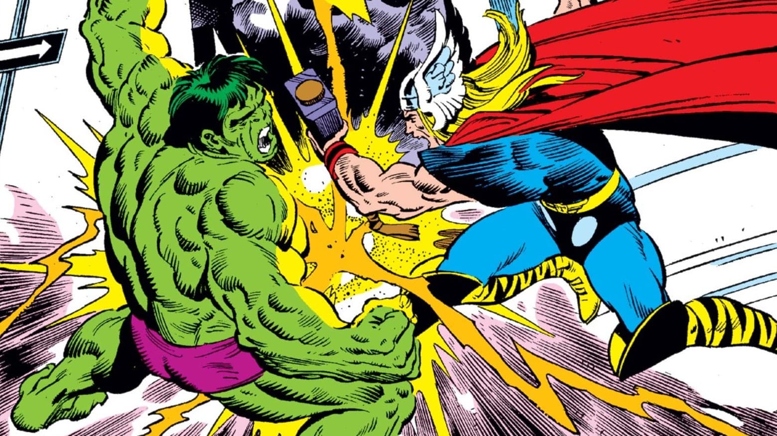 INCREDIBLE HULK #300 interior artwork by Sal Buscema