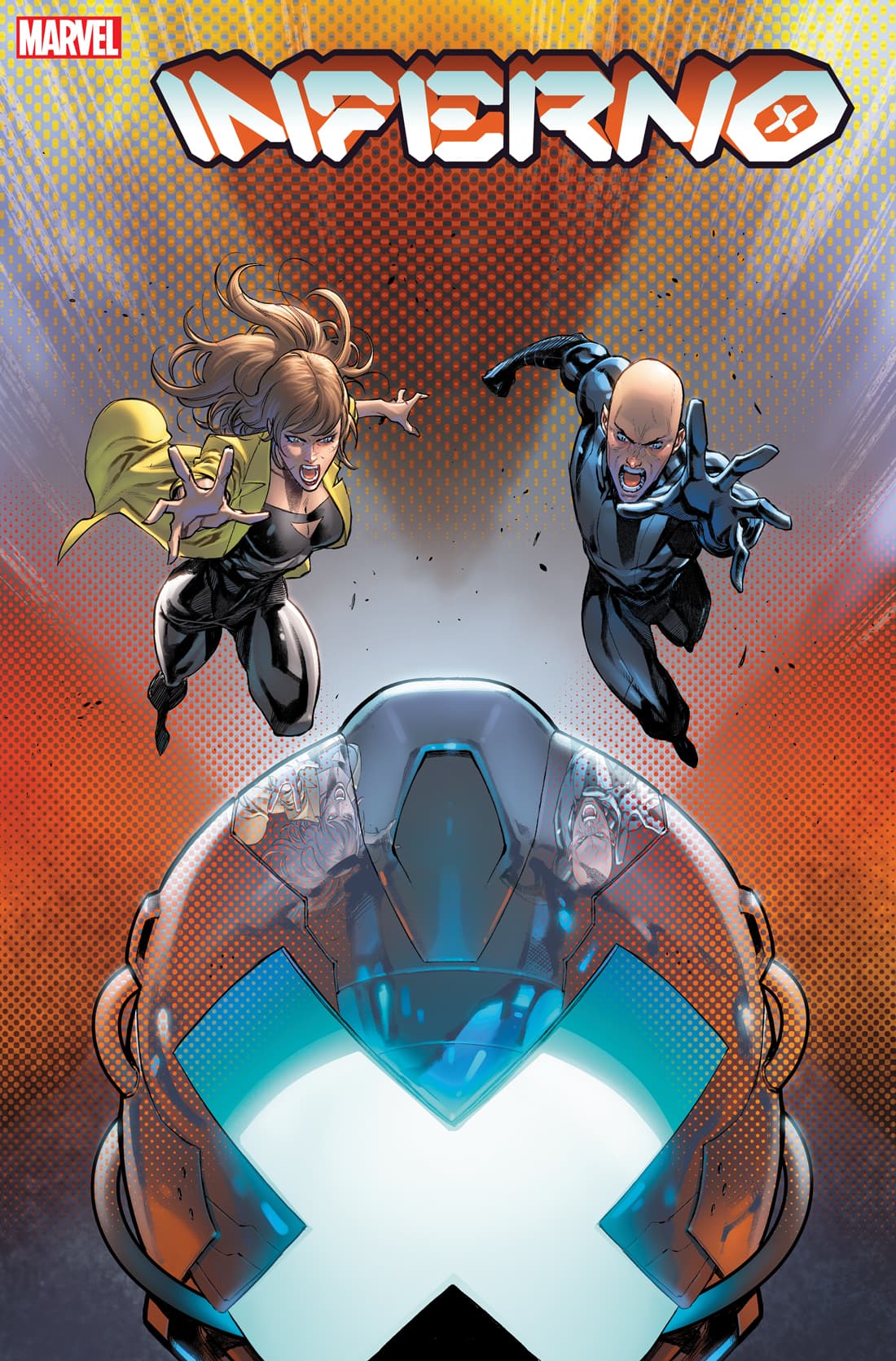 Inferno #4 Variant Cover by IBAN COELLO