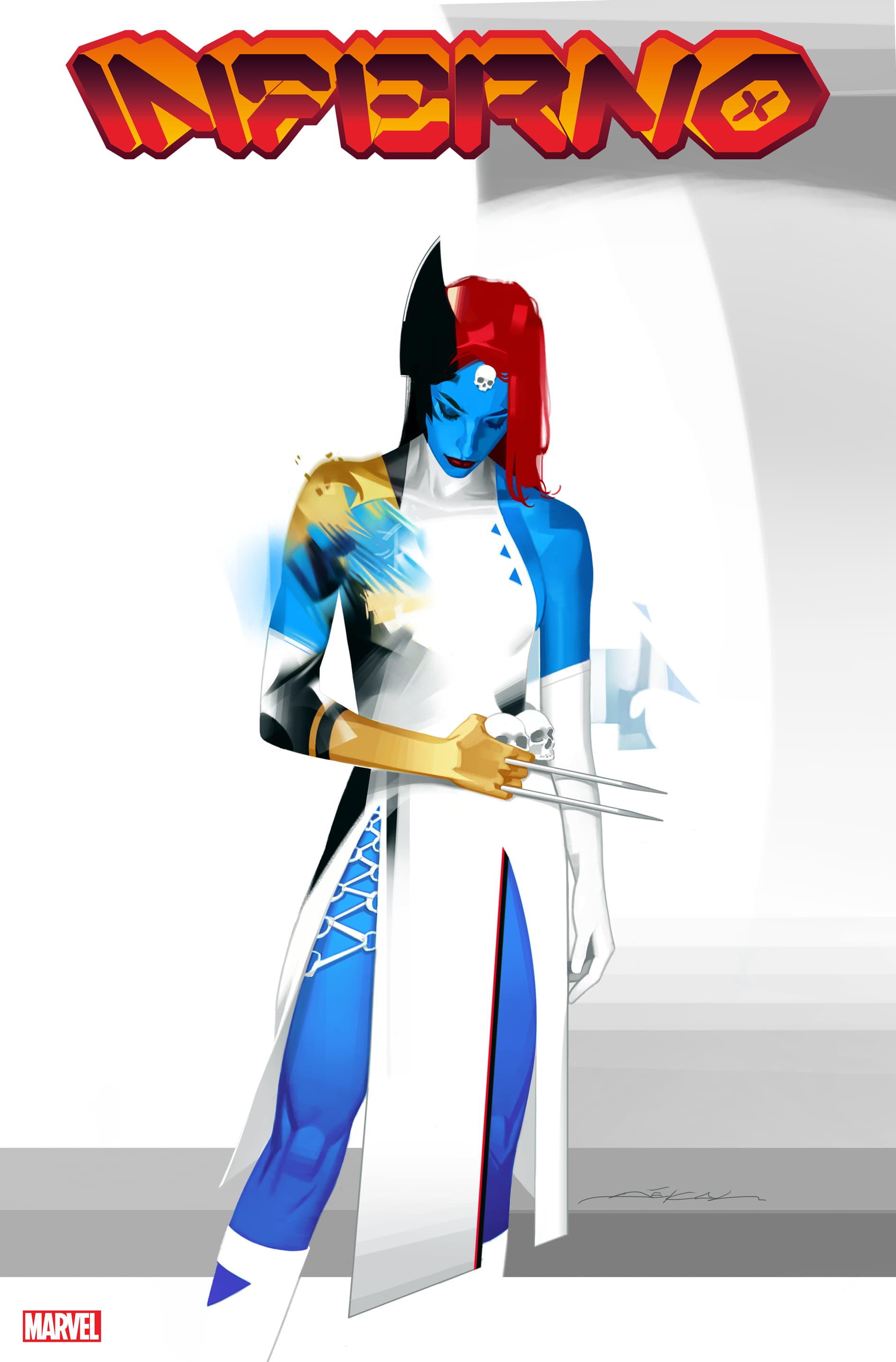 Inferno #4 Variant Cover by JEFF DEKAL