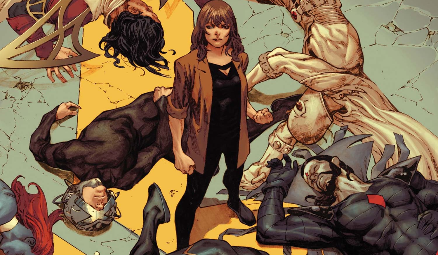 INFERNO (2021) #1 cover by Jerome Opeña and Frank Martin Jr.