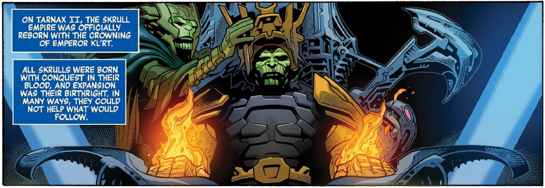 Emperor Kl’rt is crowned in INFINITY (2013) #6.