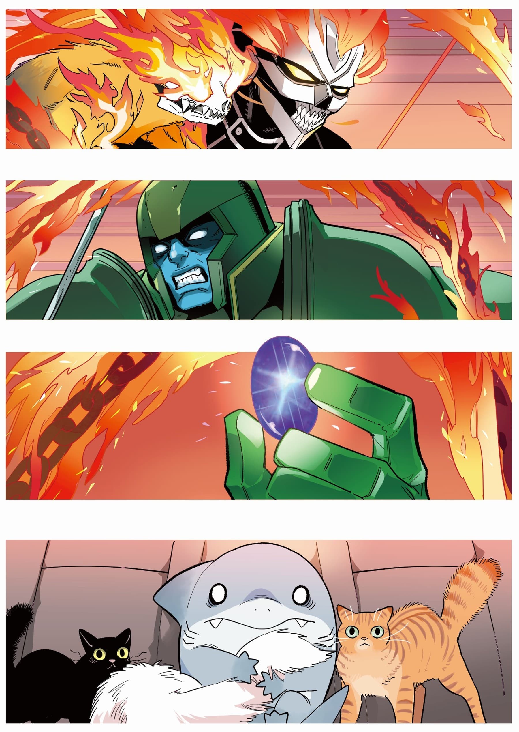 INFINITY PAWS INFINITY COMIC (2024) #1 artwork by Nao Fuji