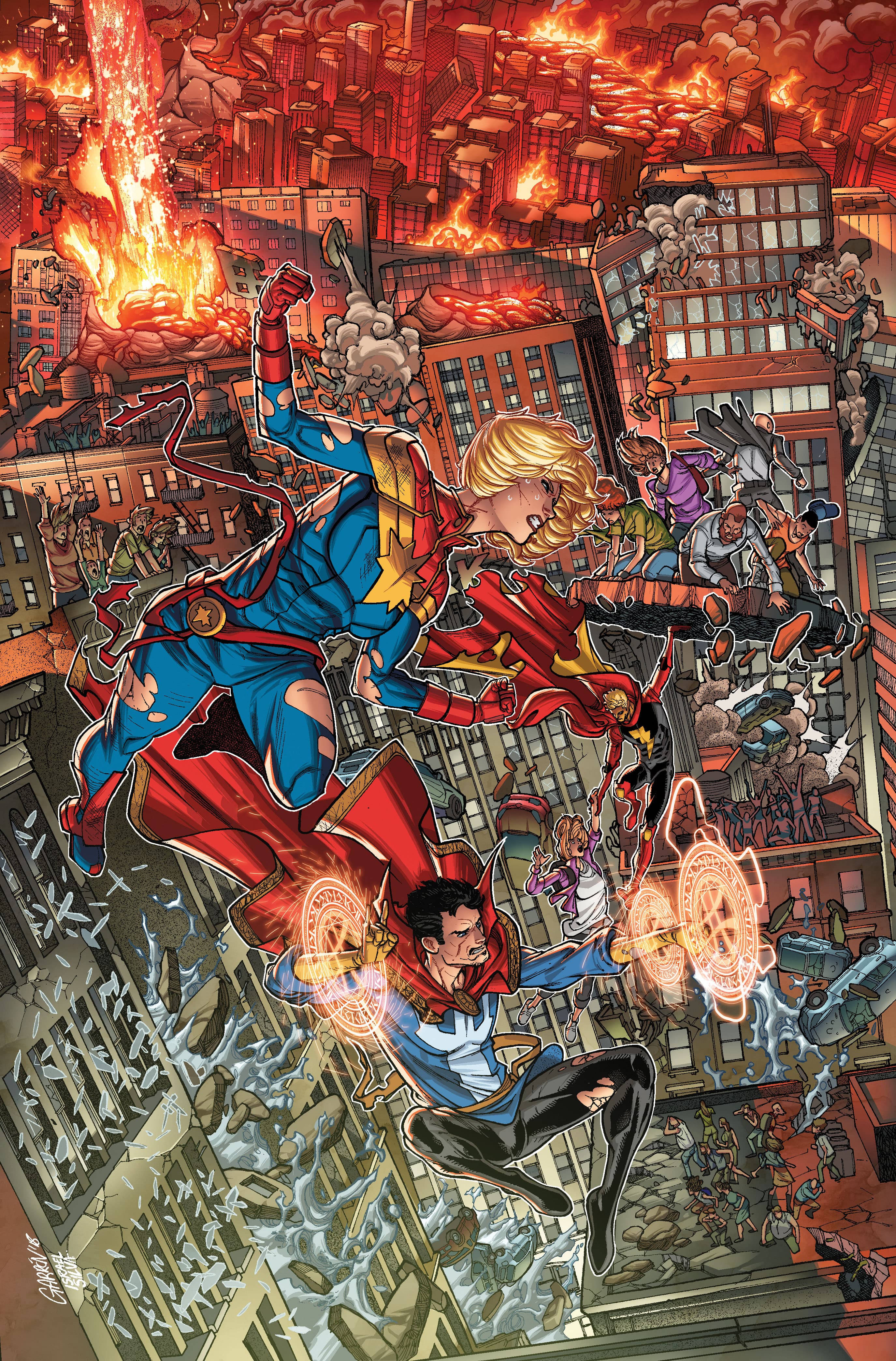 Infinity Wars (2018) #1 Connecting Cover