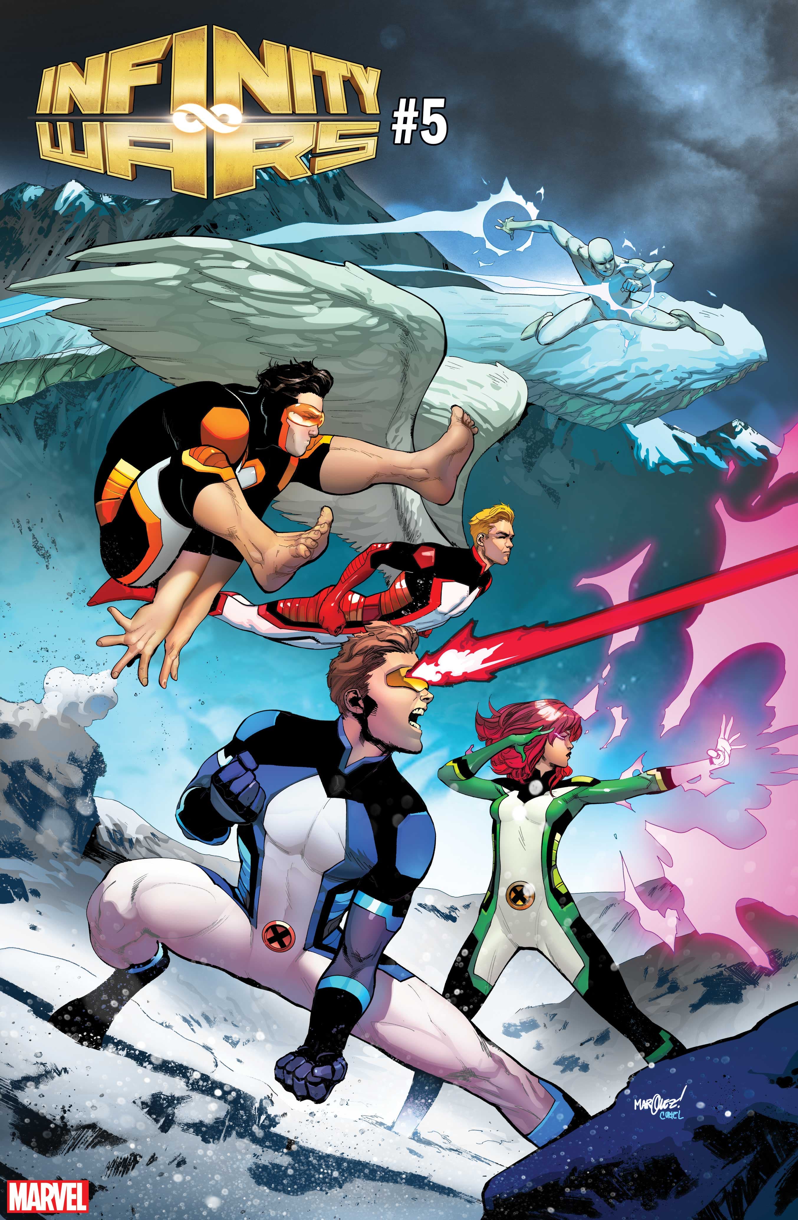 INFINITY WARS #5 / UNCANNY X-MEN VARIANT COVER by David Marquez