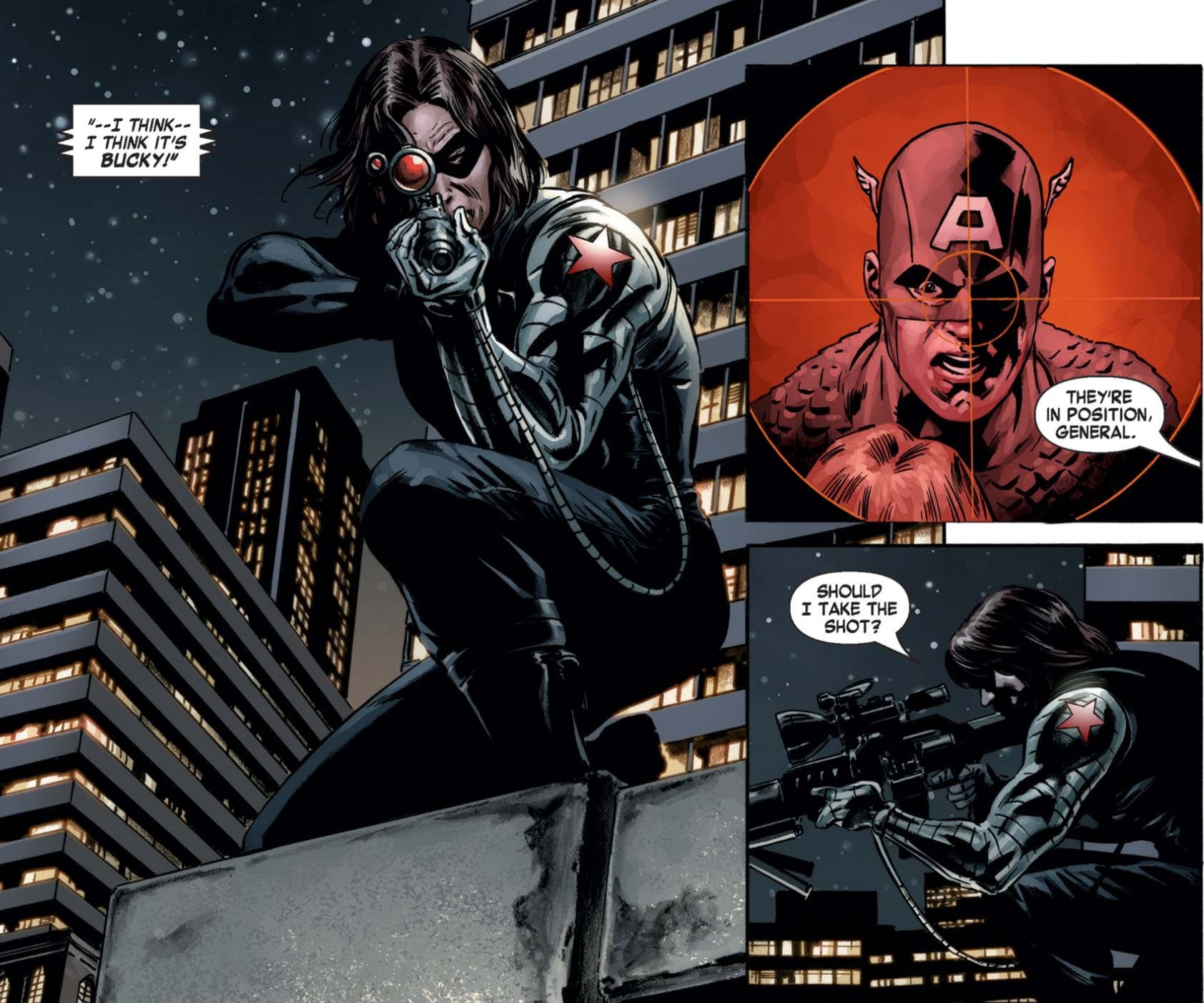 Bucky Barnes, Winter Soldier