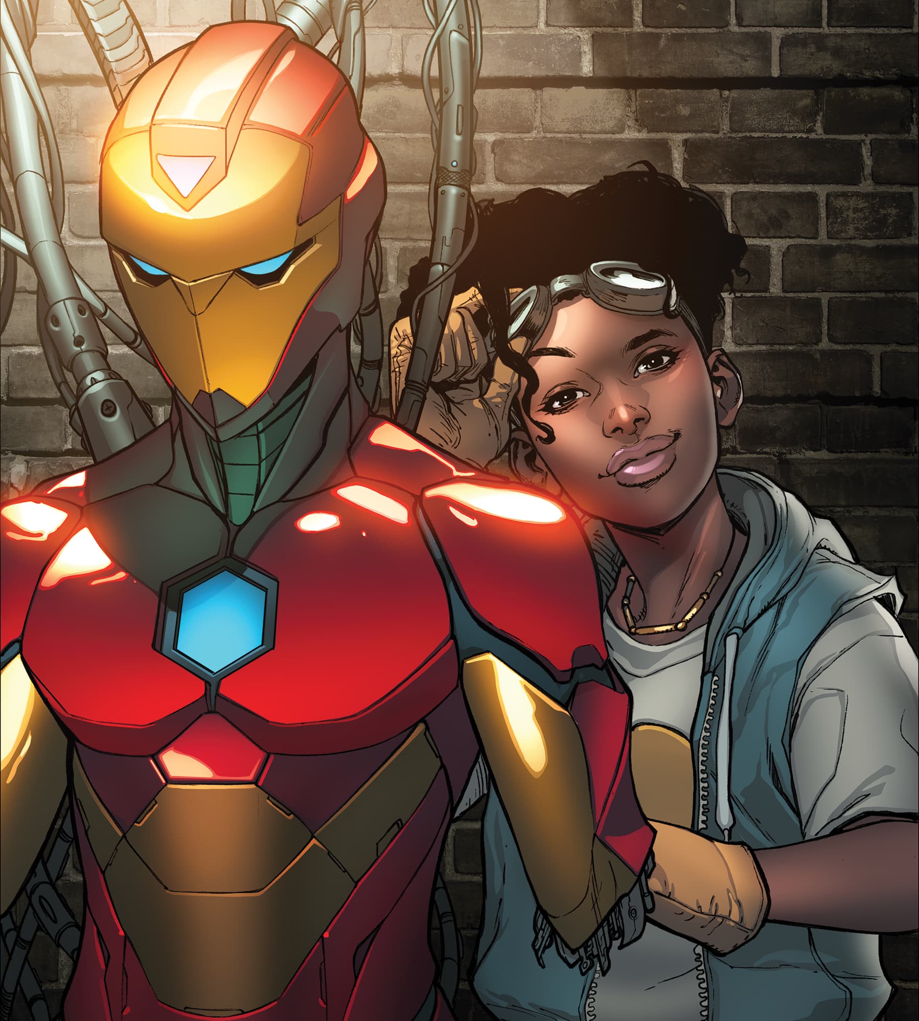 INVINCIBLE IRON MAN (2016) #4 cover by Stefano Caselli