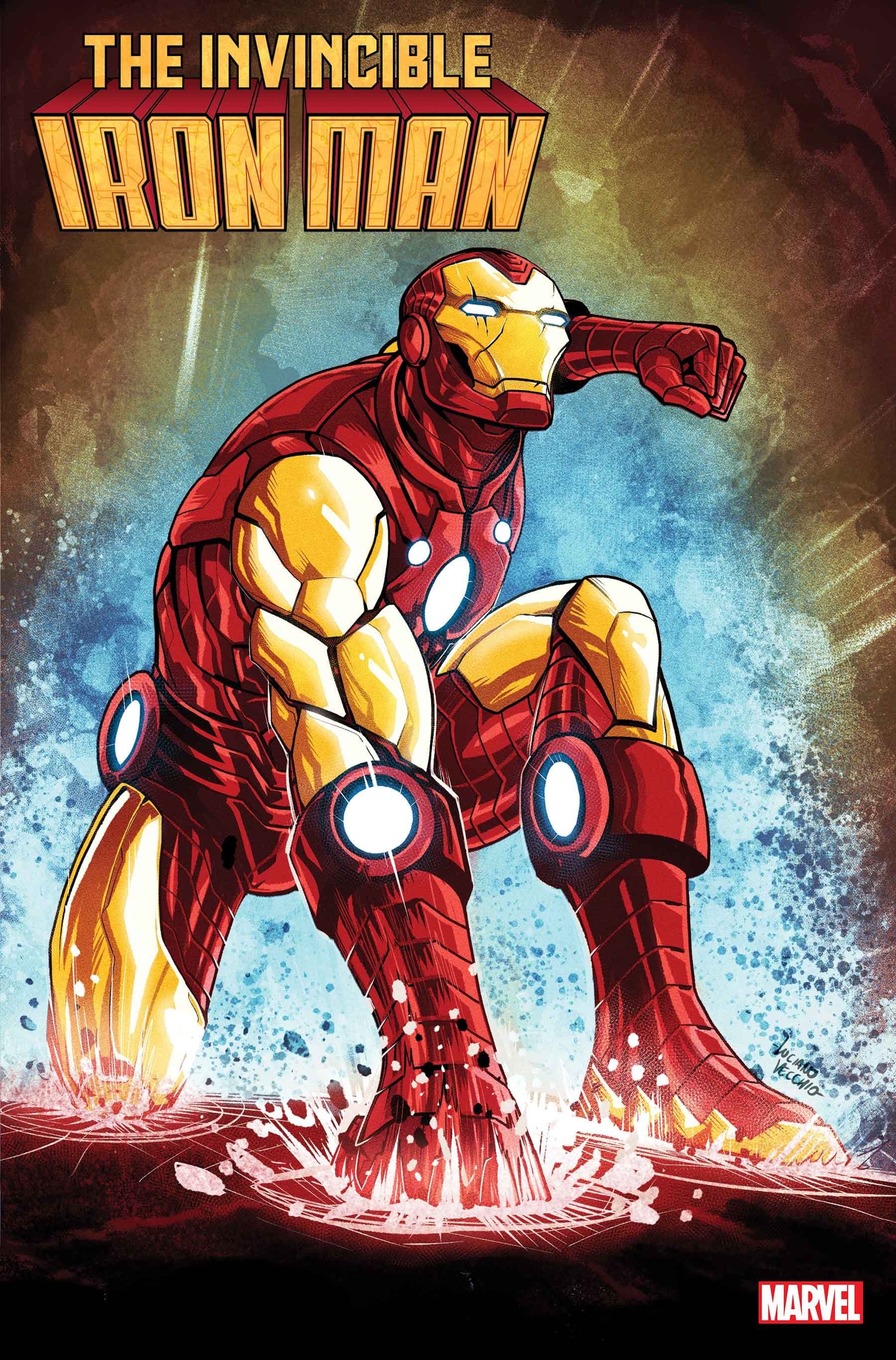 INVINCIBLE IRON MAN #1 Variant Cover by LUCIANO VECCHIO