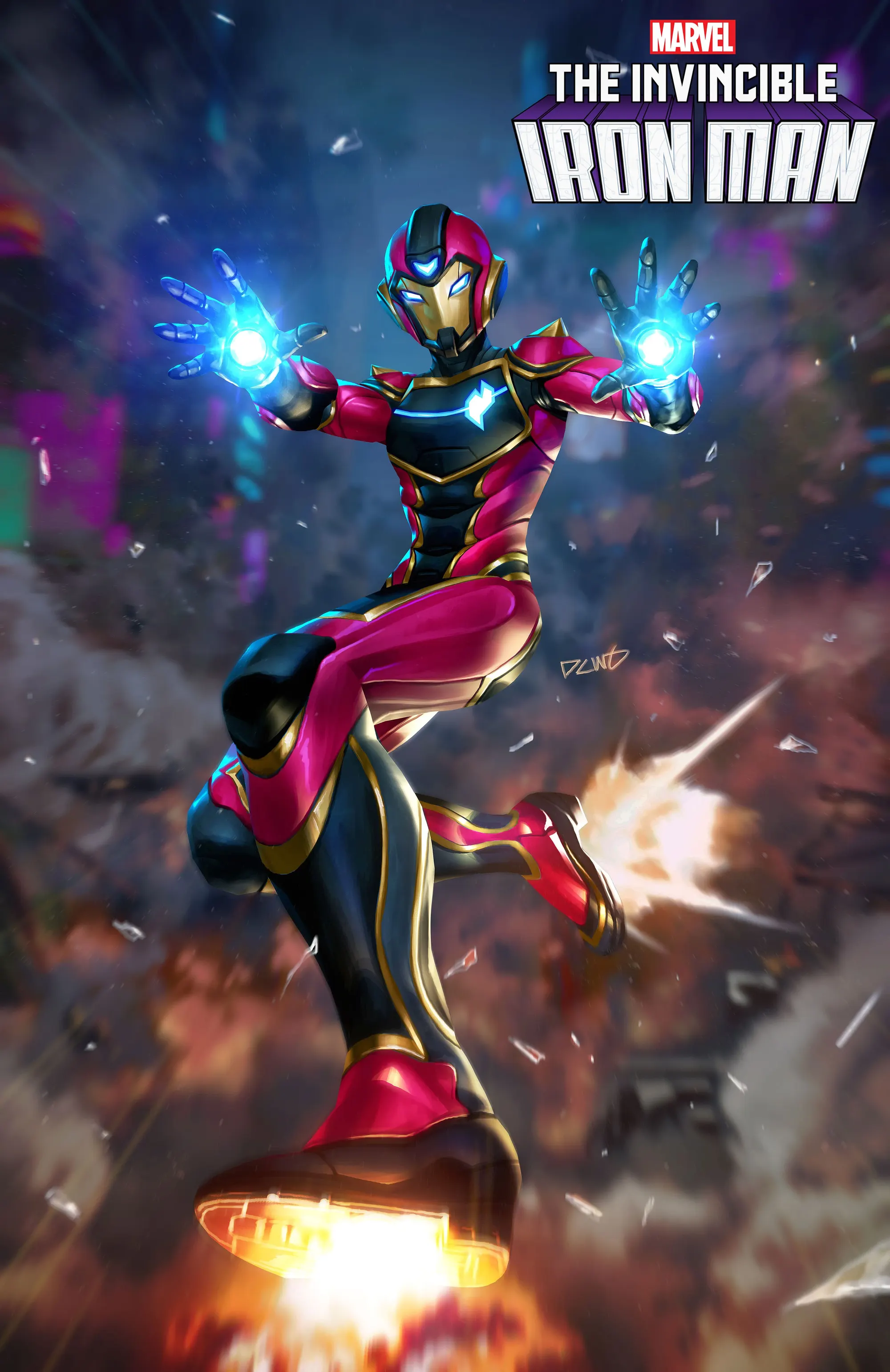 Ironheart Blasts Off in Derrick Chew's New 'Invincible Iron Man
