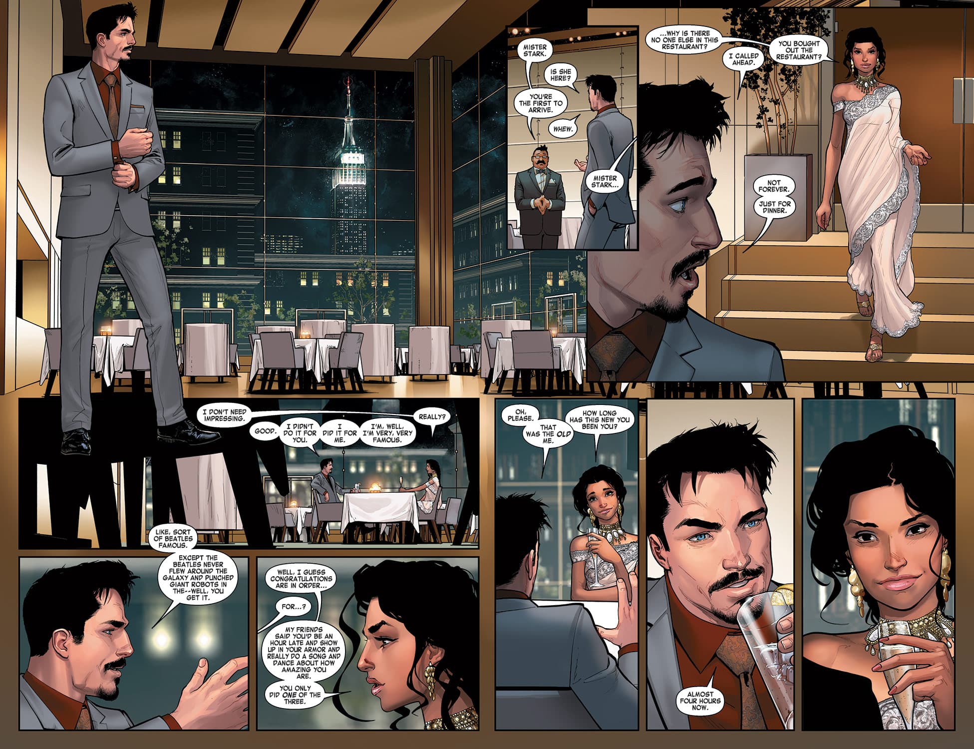 INVINCIBLE IRON MAN (2015) #1 by Brian Michael Bendis and David Marquez