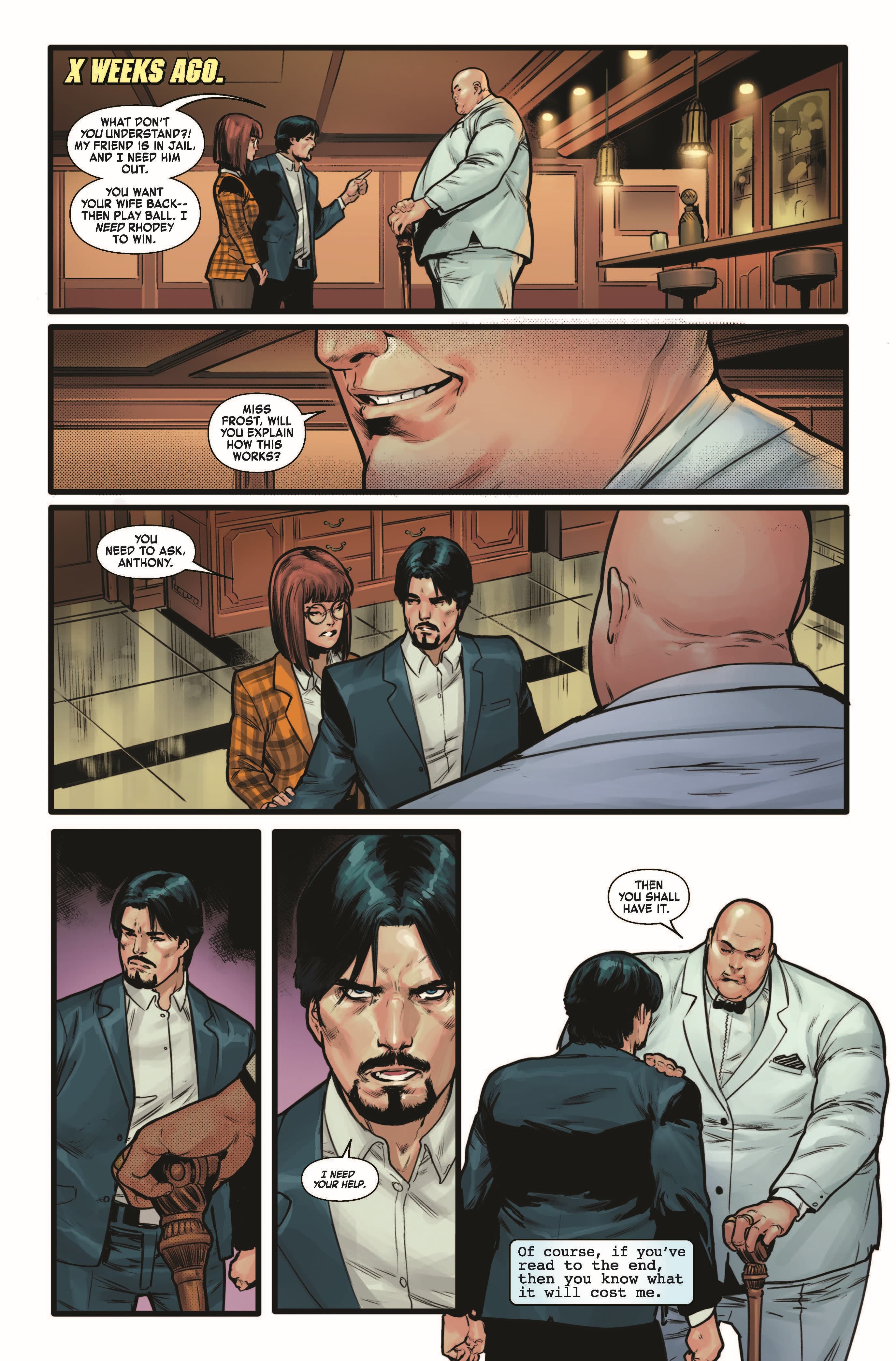 INVINCIBLE IRON MAN (2022) #10 page by Gerry Duggan and Juan Frigeri