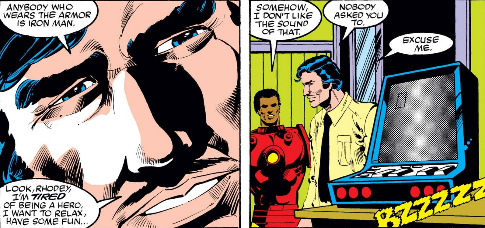 Tony Stark quits