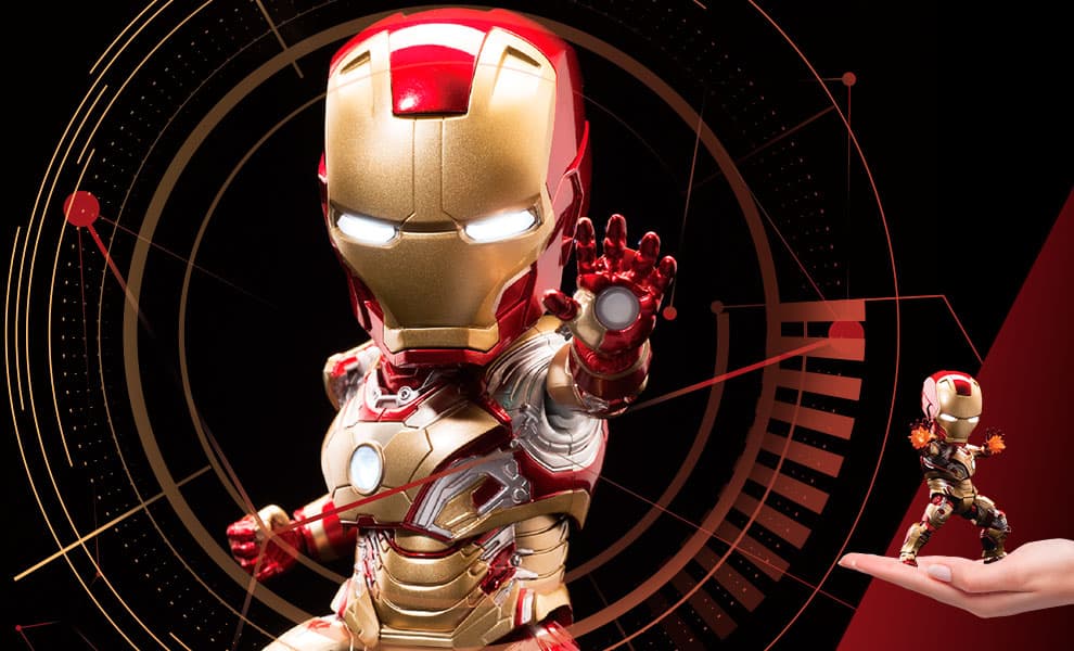 Iron Man Mark 42 Action Figure by Beast Kingdom / Sideshow