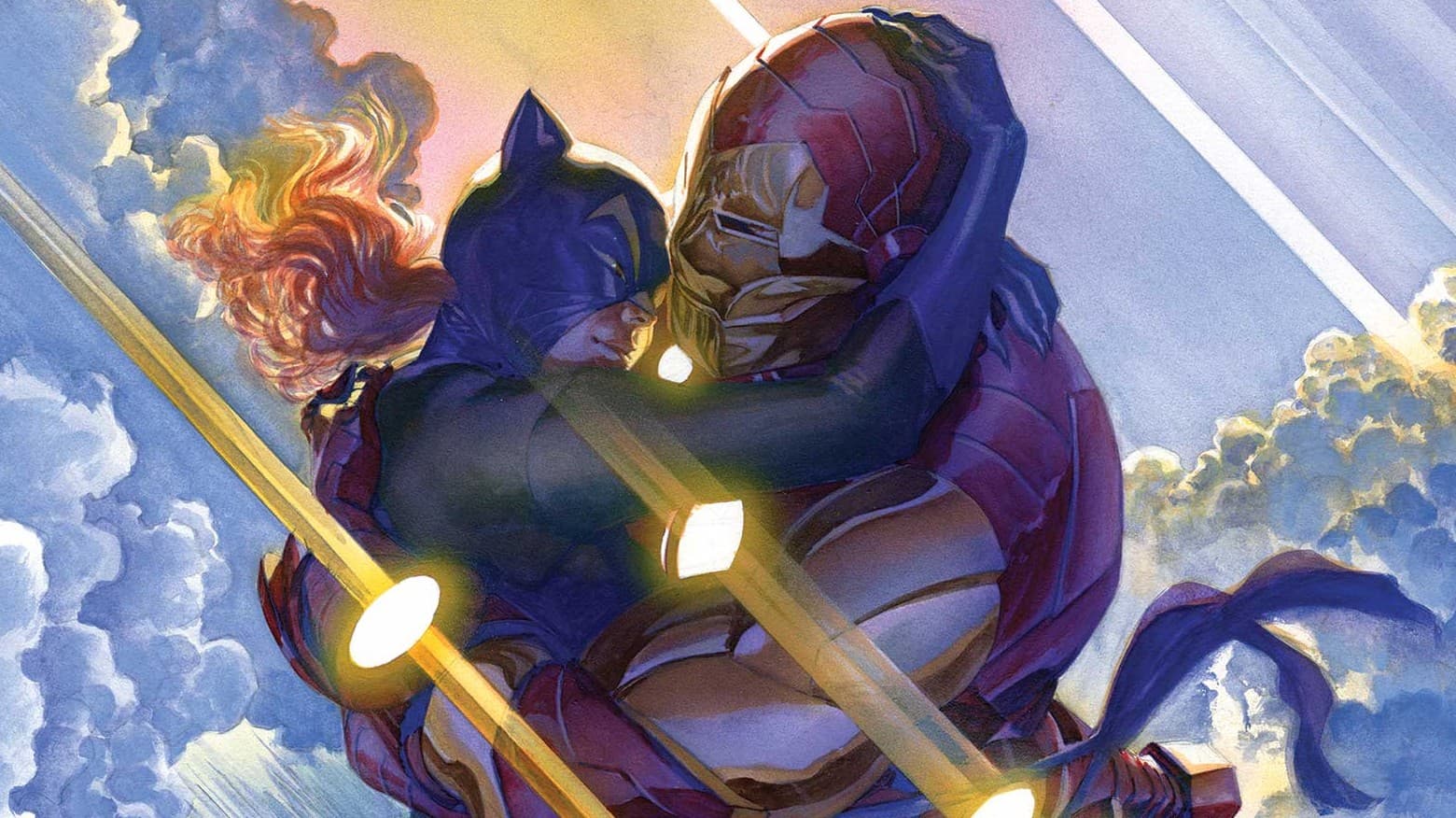 IRON MAN #20 cover by Alex Ross