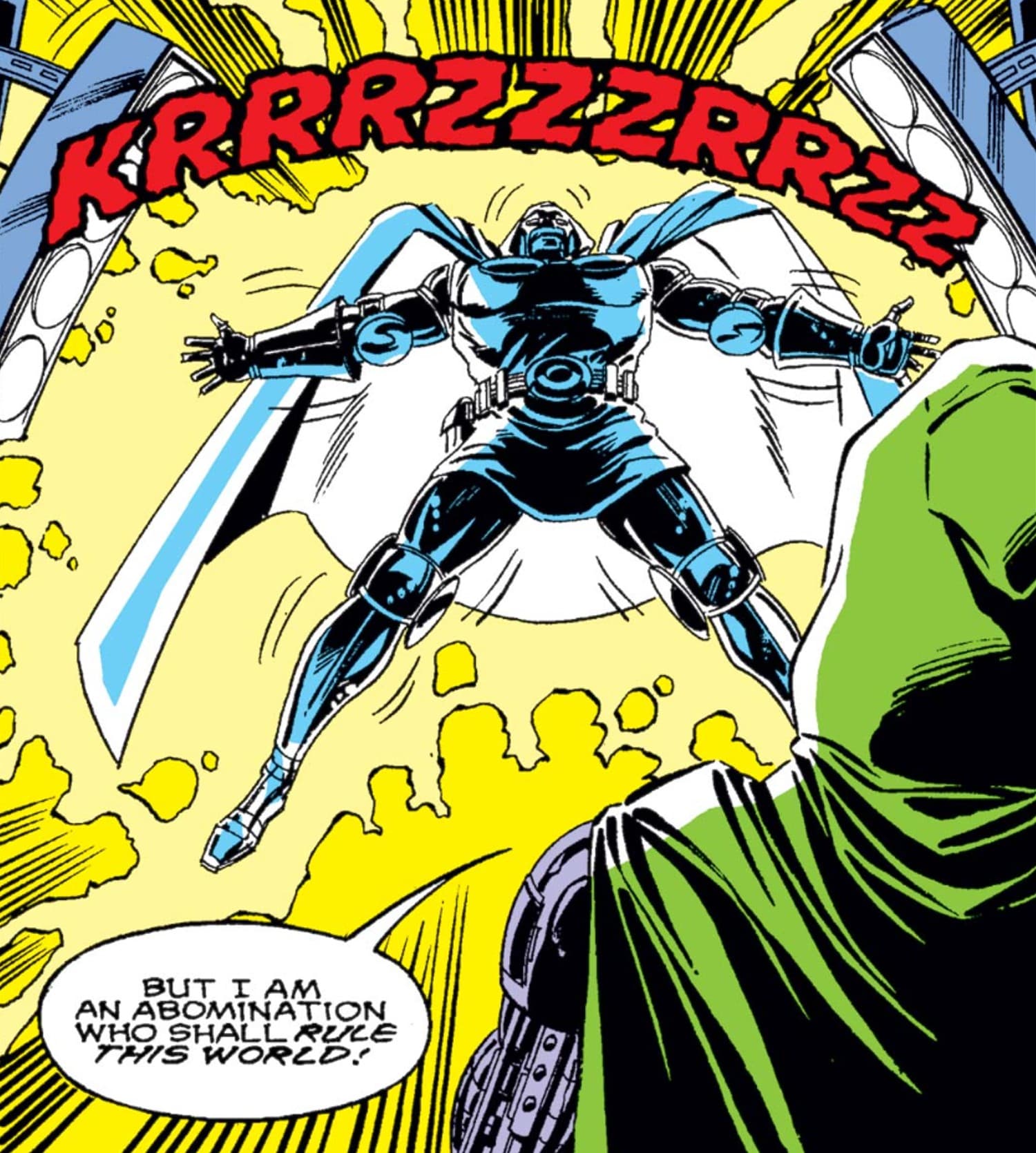 IRON MAN (1968) #250 panel by Bob Layton, David Michelinie, and Janice Chiang