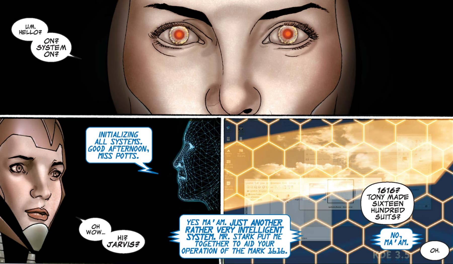 INVINCIBLE IRON MAN (2009) #11 art by Salvador Larroca