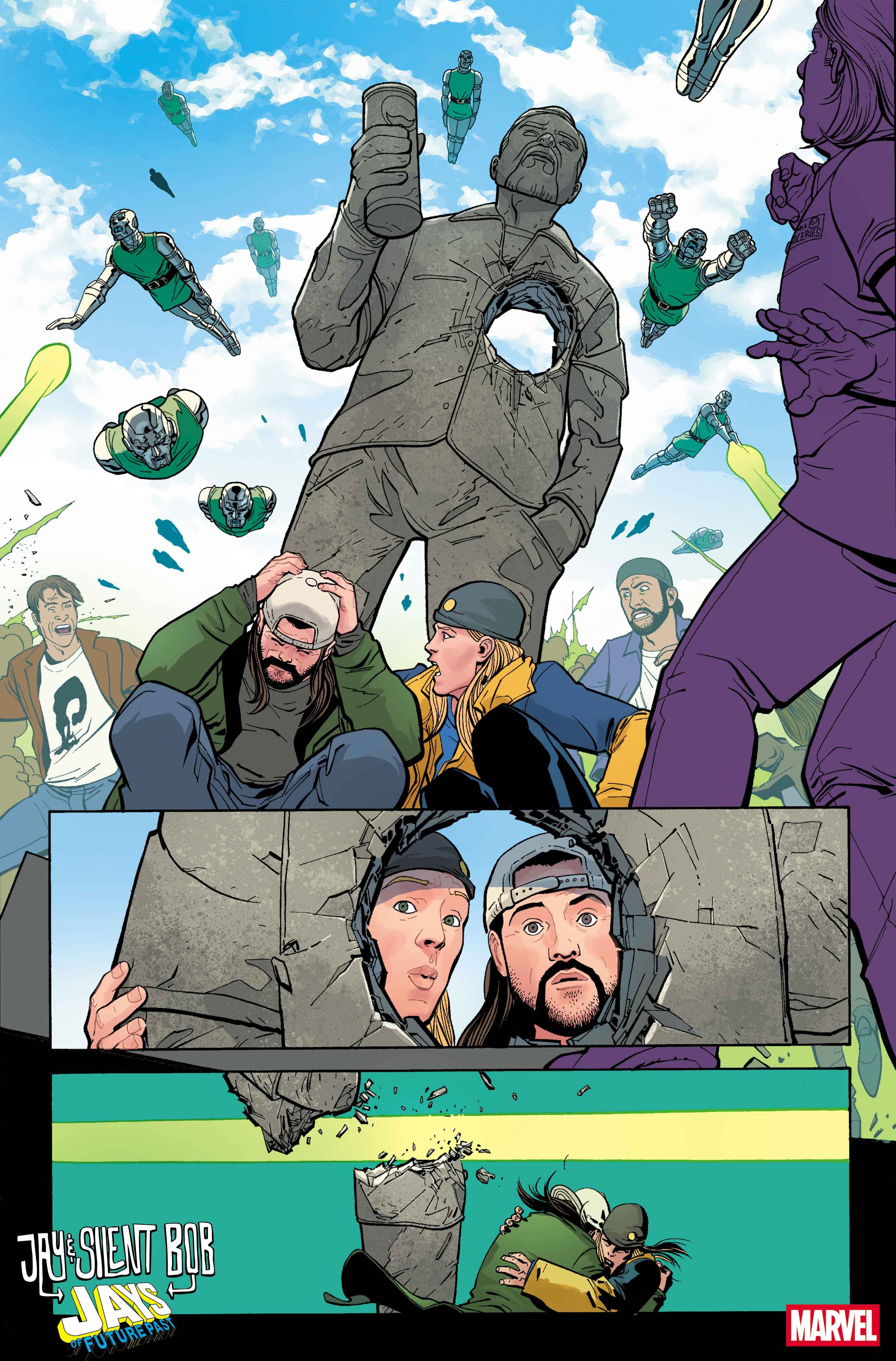 Jay and Silent Bob: Jays of Future Past #1 by Kevin Smith and Giuseppe Camuncoli