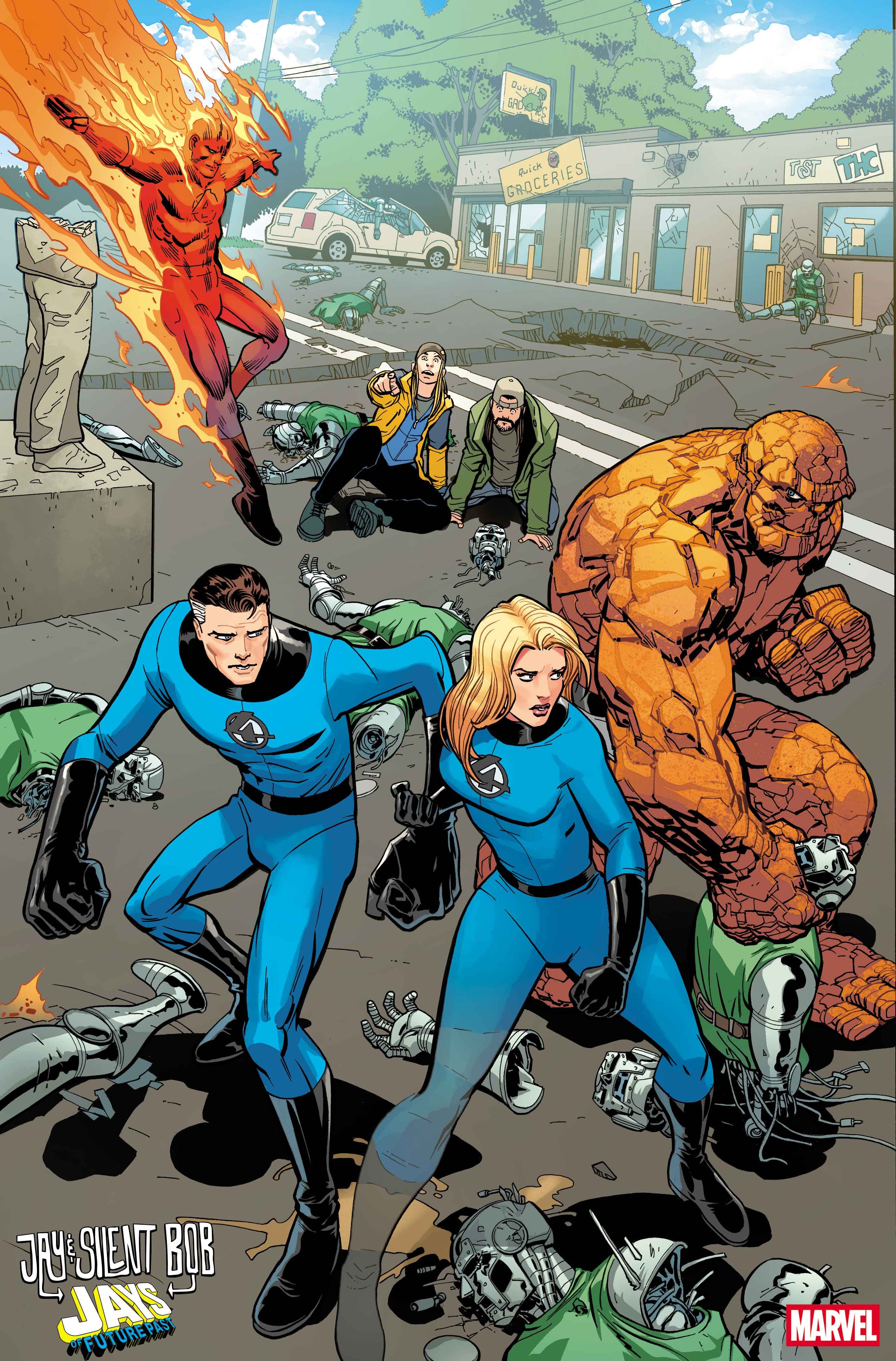 Jay and Silent Bob: Jays of Future Past #1 by Kevin Smith and Giuseppe Camuncoli
