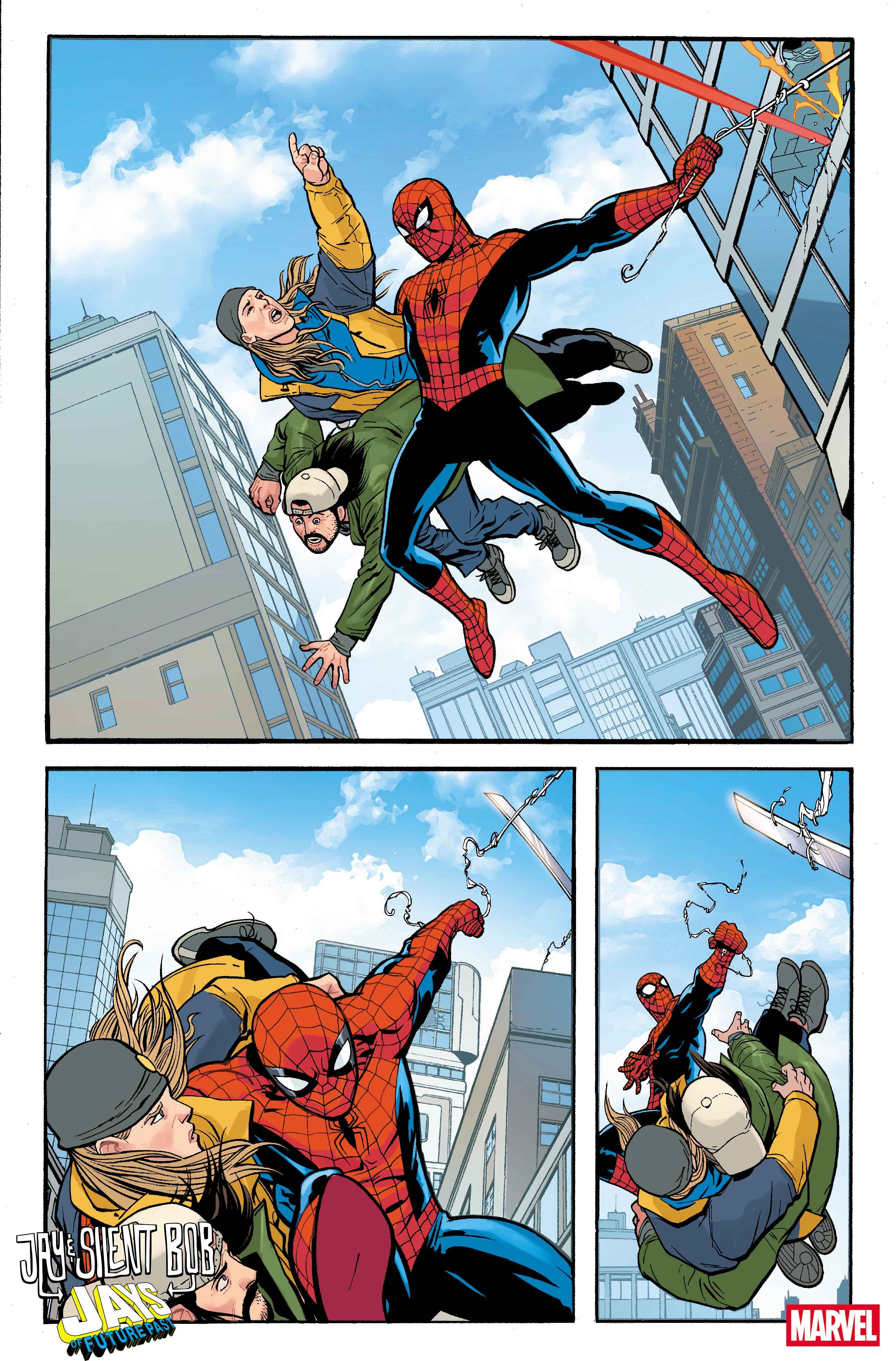 Jay and Silent Bob: Jays of Future Past #1 by Kevin Smith and Giuseppe Camuncoli