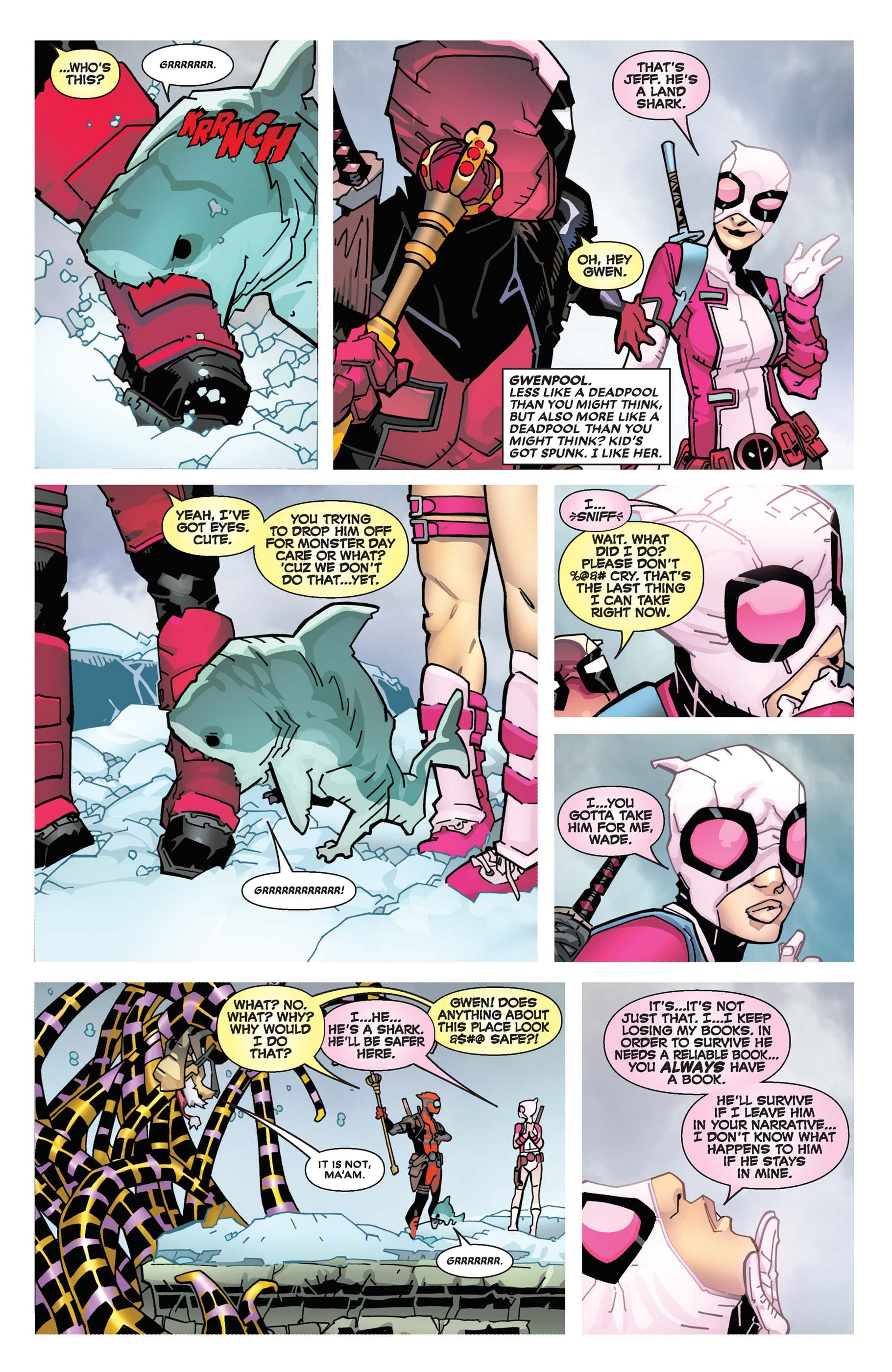 DEADPOOL (2019) #1 Jeff the Land Shark