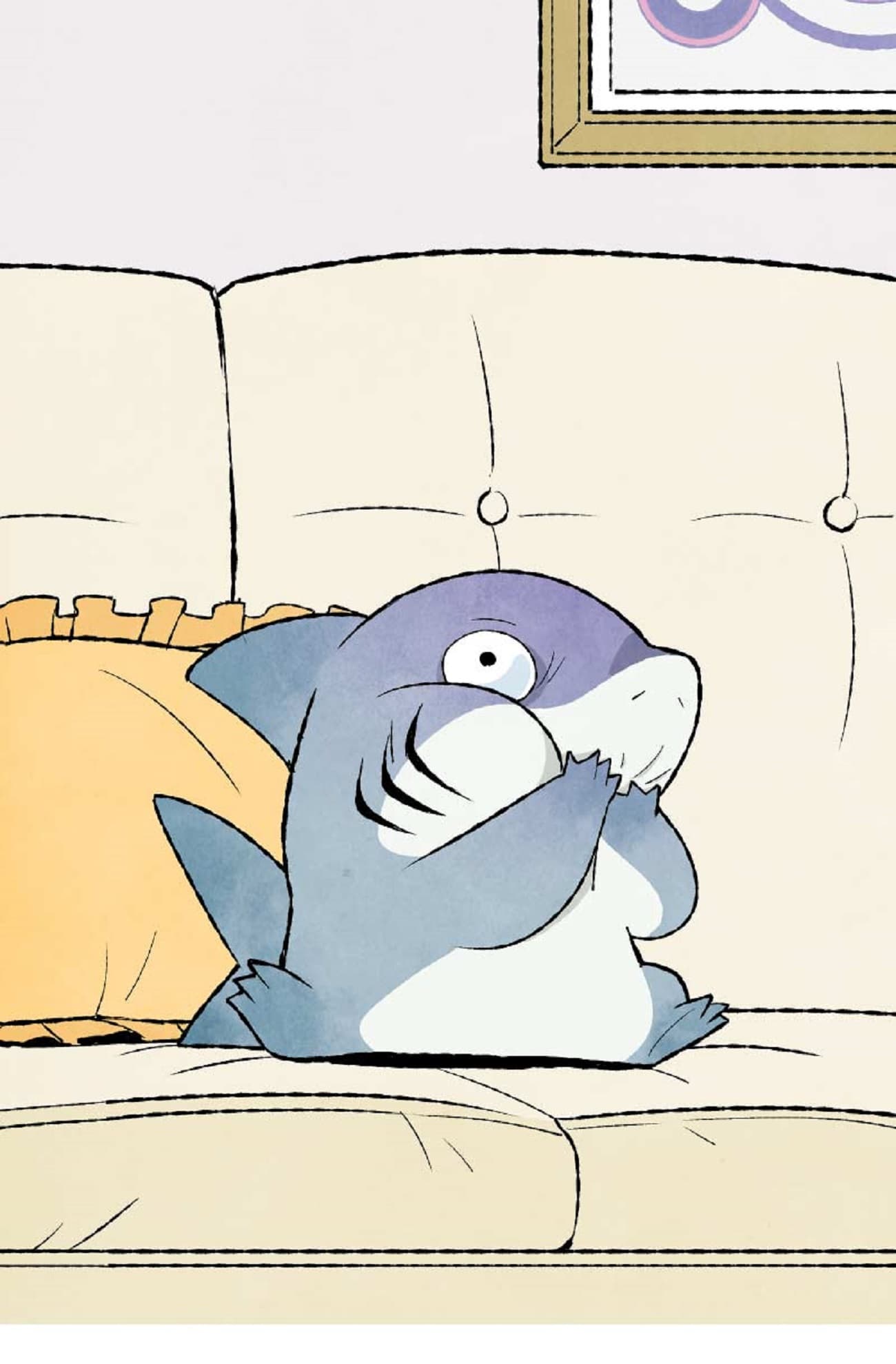 Jeff has a tummy ache.
