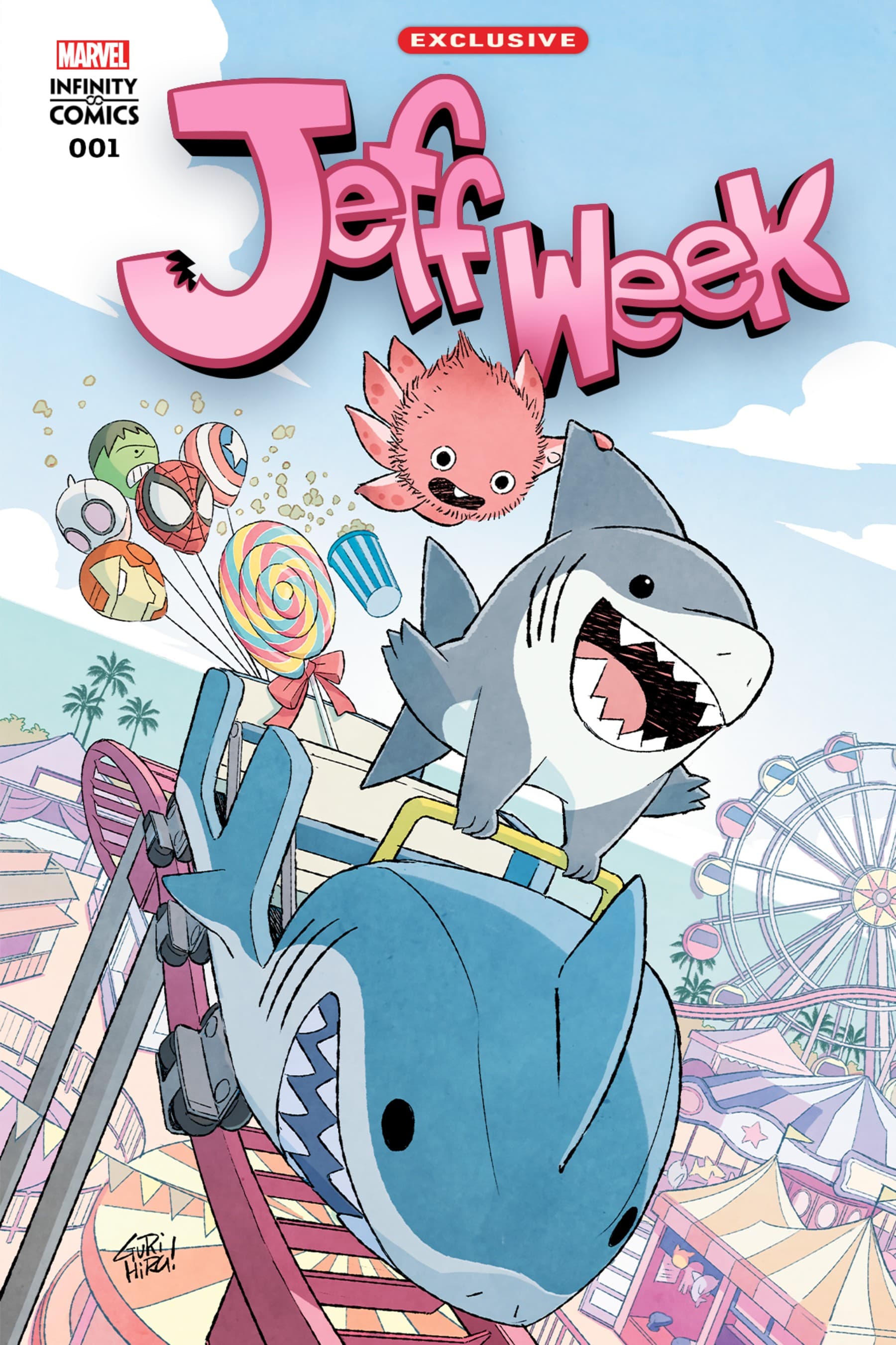 JEFF WEEK INFINITY COMIC (2025) #1 cover by Gurihiru