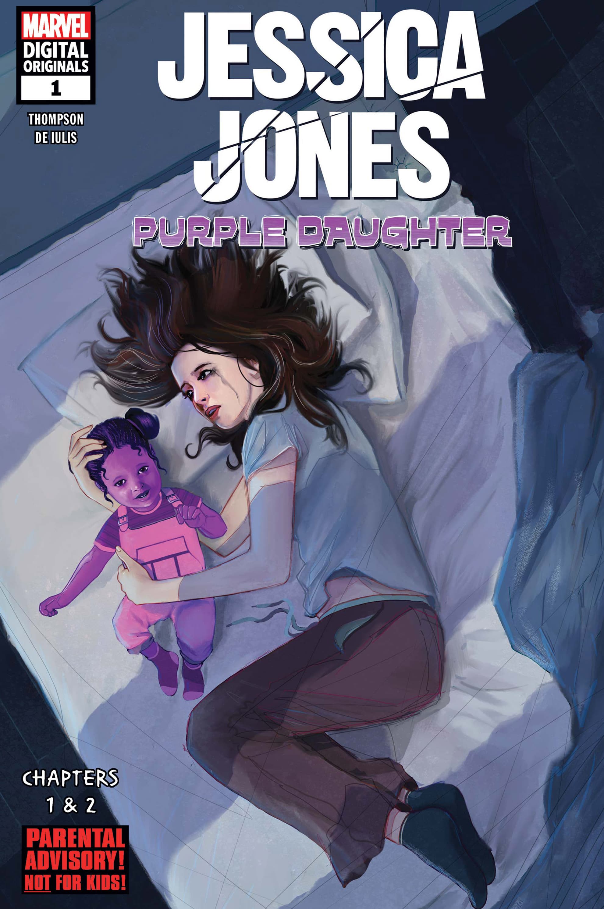 JESSICA JONES: PURPLE DAUGHTER DIGITAL COMIC (2019) #1 cover by Martin Simmonds