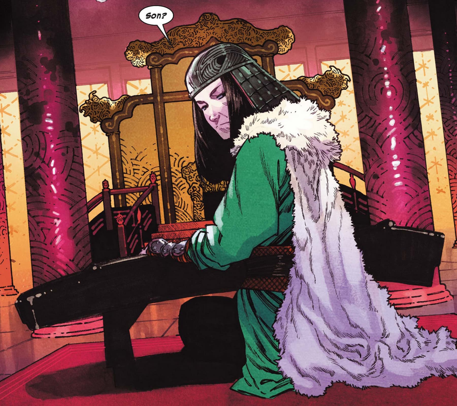 SHANG-CHI (2021) #4 art by Dike Ruan