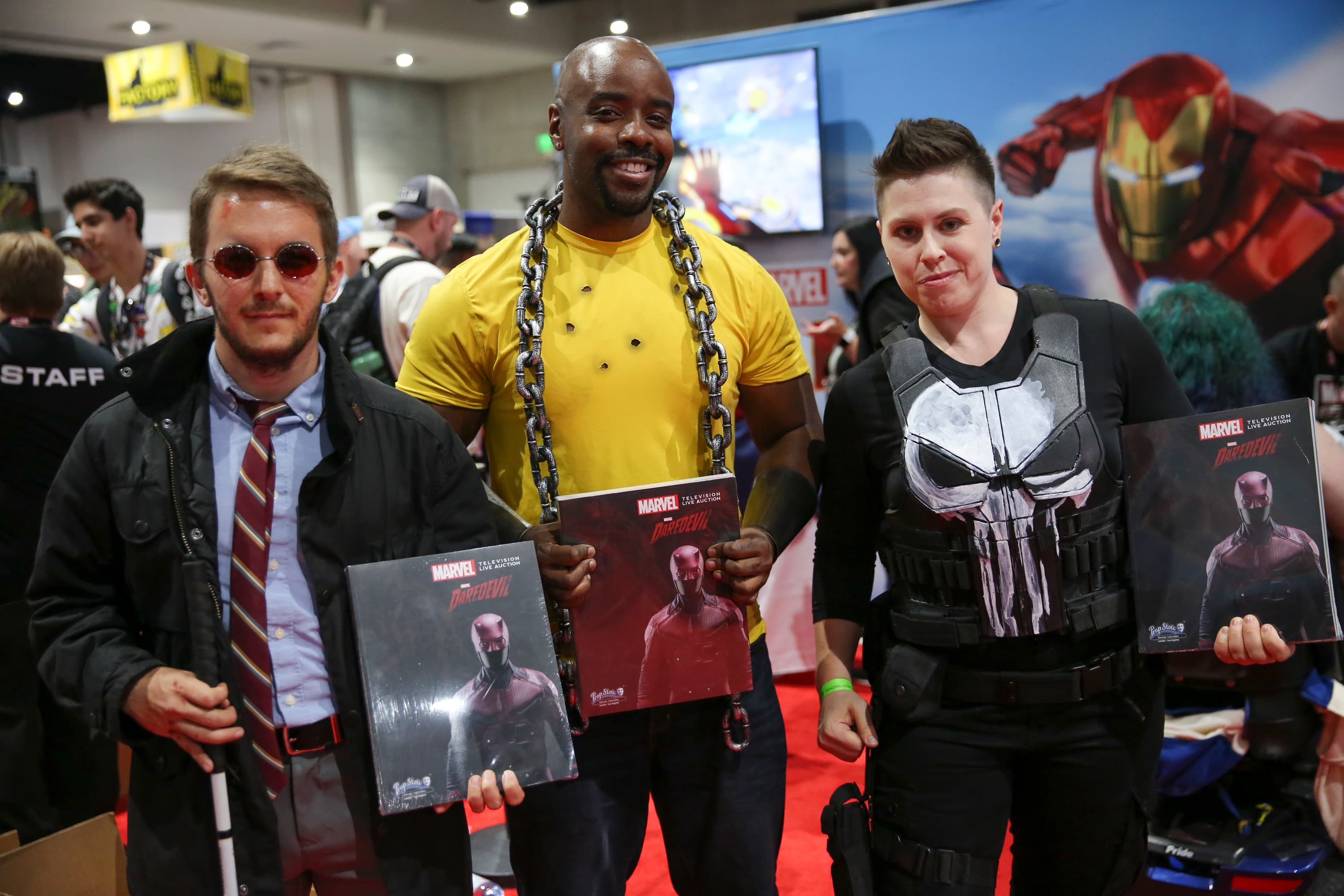 Marvel cosplayers recreate Daredevil, Luke Cage, and the Punisher