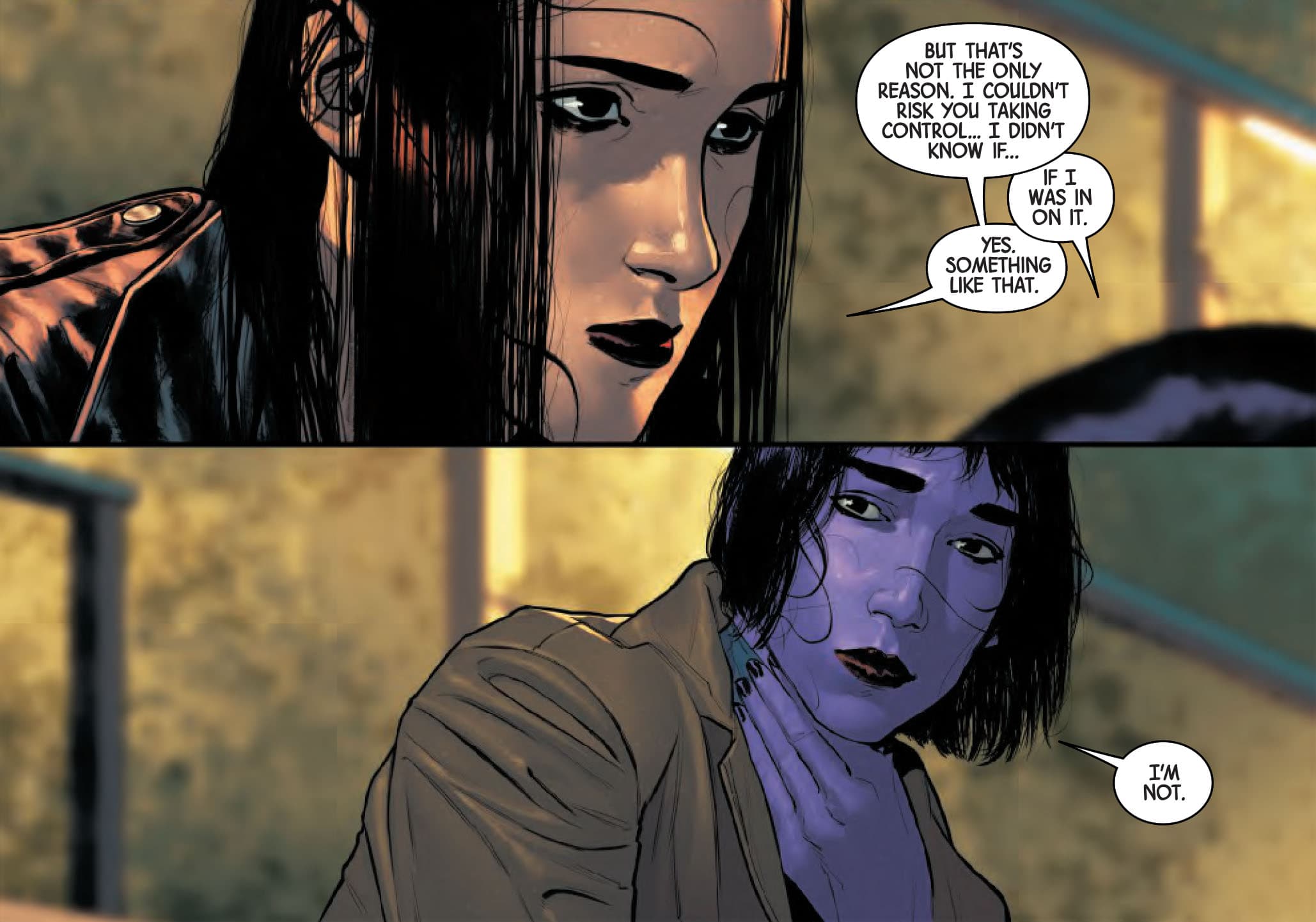 Jessica Jones and Kara Killgrave