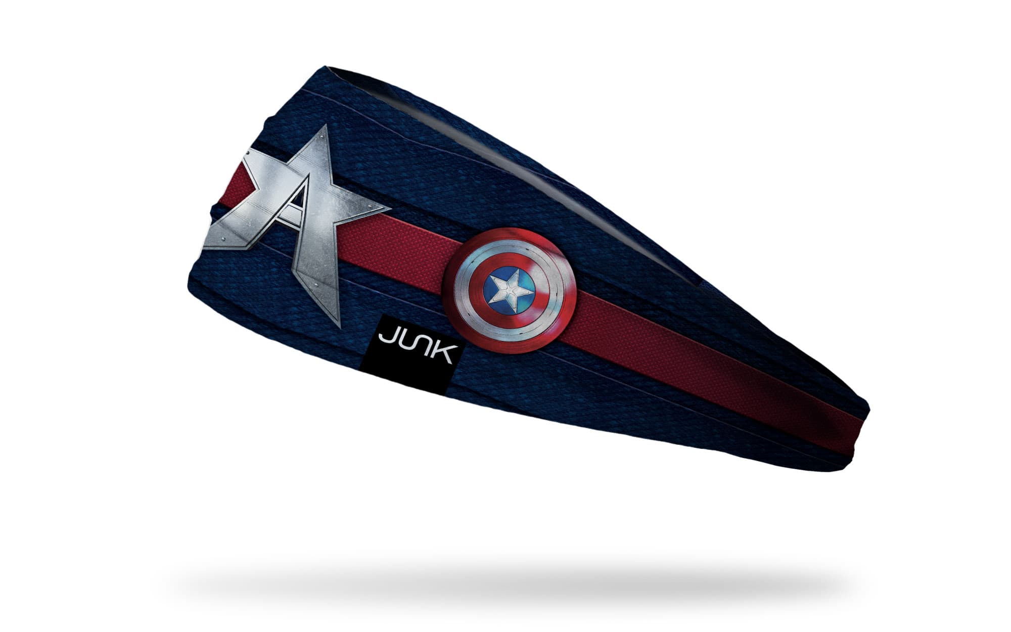 <a href=https://www.junkbrands.com/products/john-f-walker-suit-up-headband>John F. Walker: Suit Up Headband</a> / Junk Brands