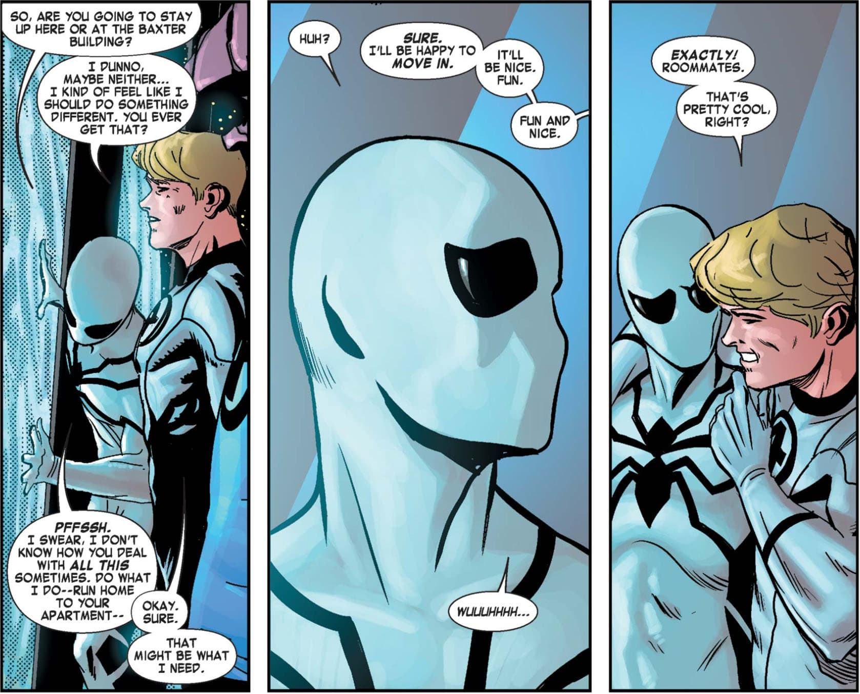 Johnny and Peter - roomies