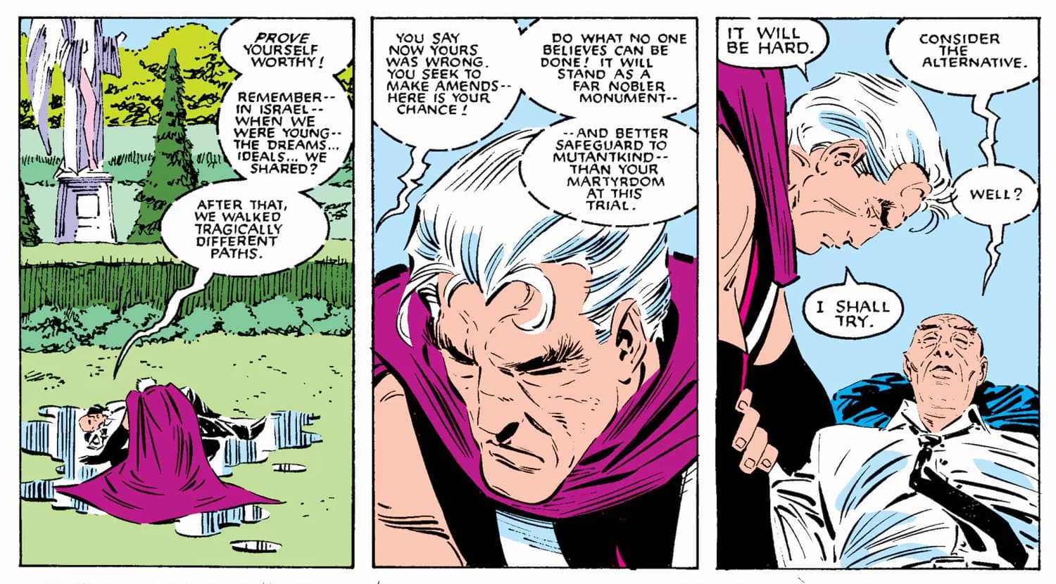 UNCANNY X-MEN (1963) #200 artwork by John Romita Jr., Dan Green, and Glynis Oliver