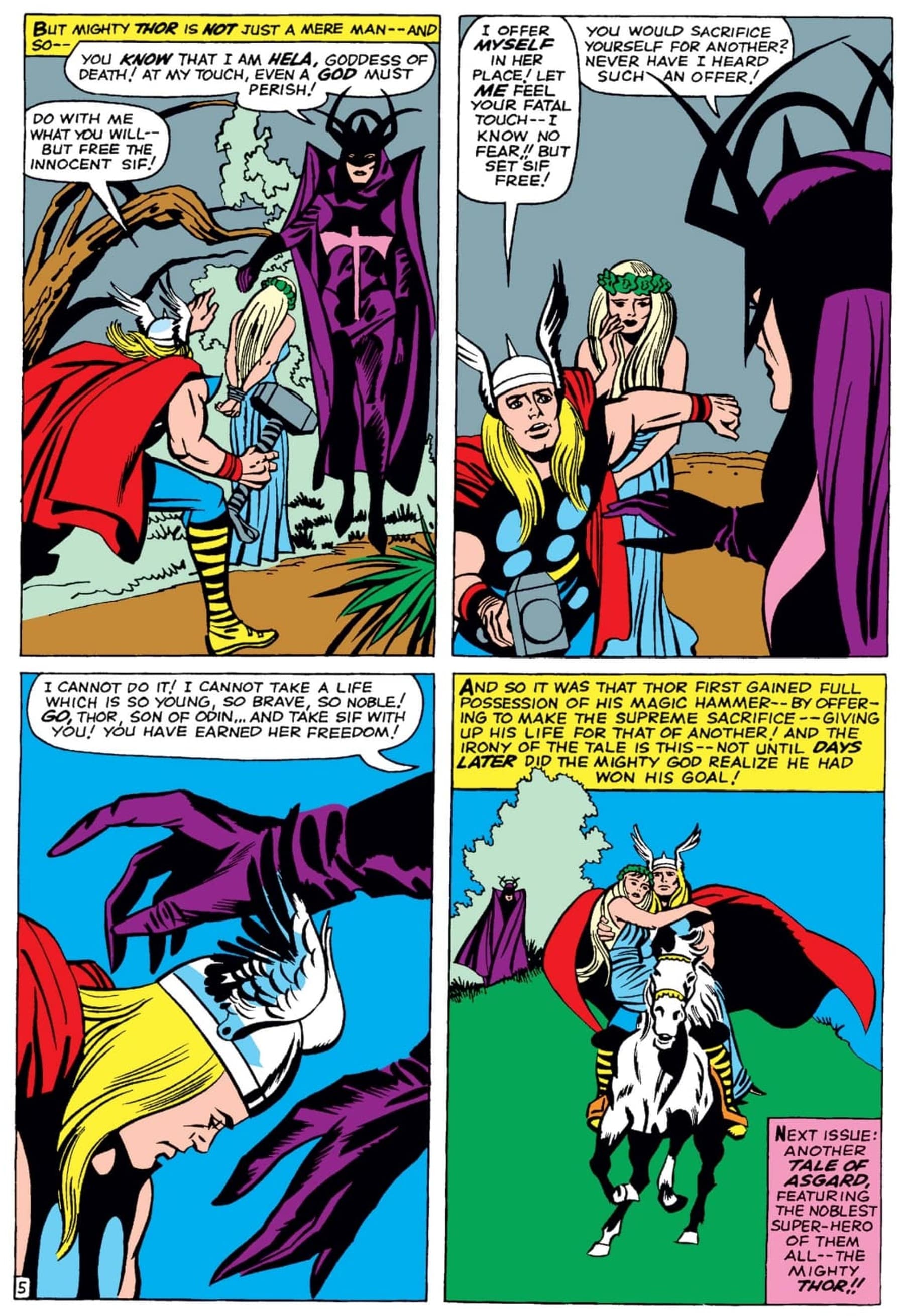 JOURNEY INTO MYSTERY (1952) #102 page by Stan Lee and Jack Kirby