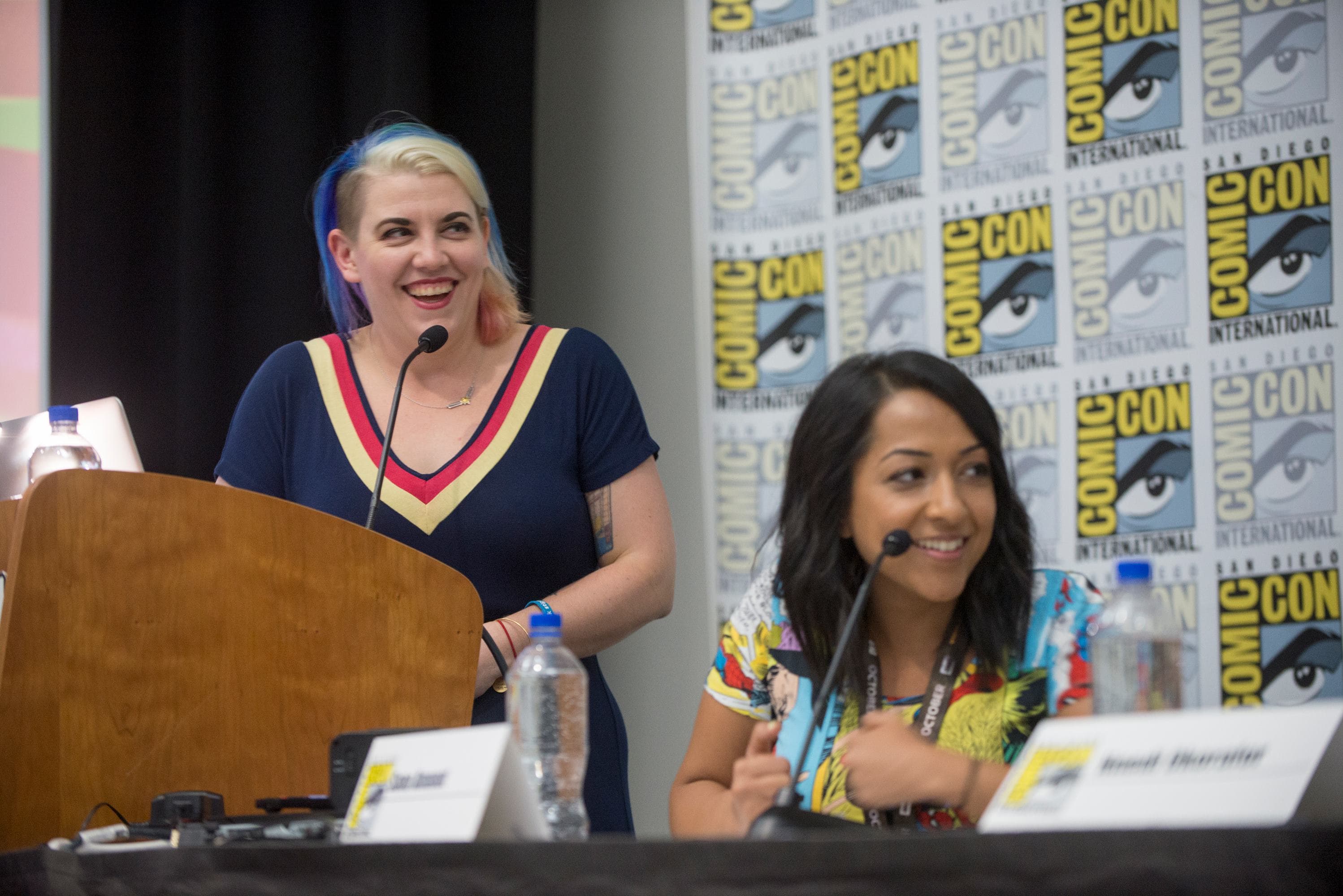 Judy and Sana at SDCC 2019