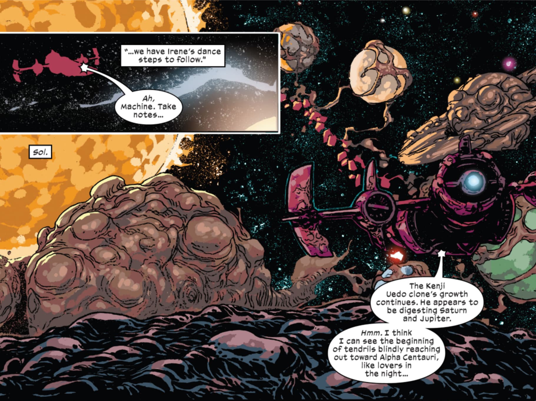 IMMORAL X-MEN (2023) #3 artwork by Alessandro Vitti and Rain Beredo