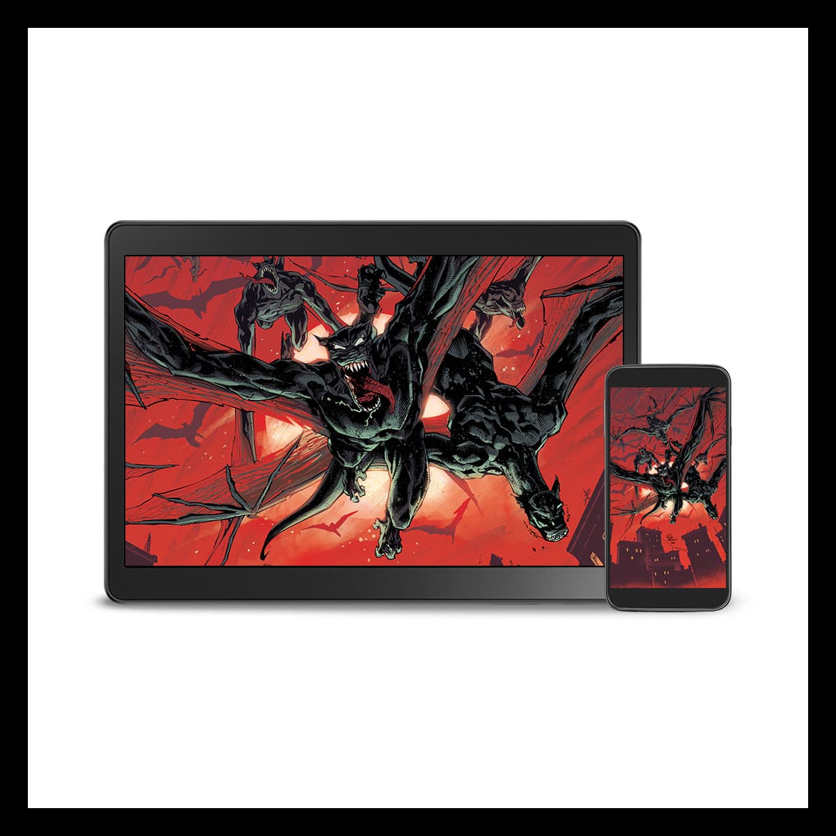 Marvel Insider FEATURED REWARDS   Digital Wallpaper/Social Pack KING IN BLACK (2020) #1