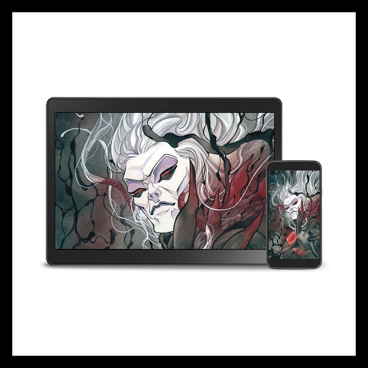 Marvel Insider FEATURED REWARDS King In Black #1 Peach Momoko Variant Digital Wallpaper Redeem for: 3,000 points