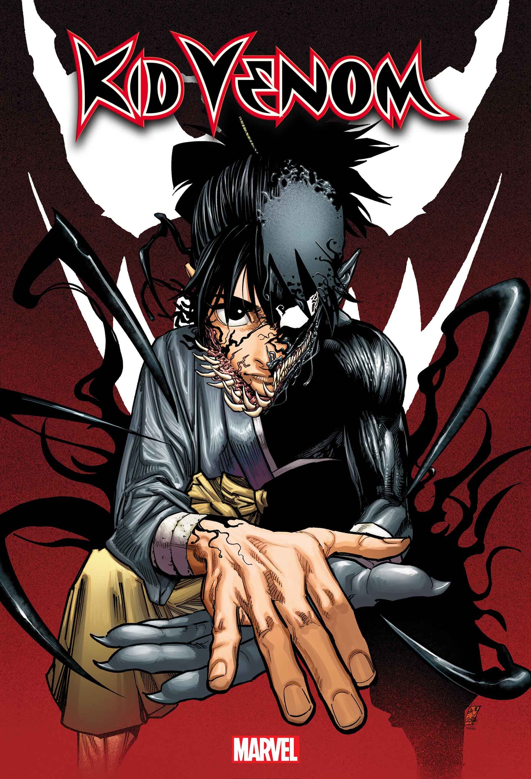KID VENOM: ORIGINS #1 cover by Taigami