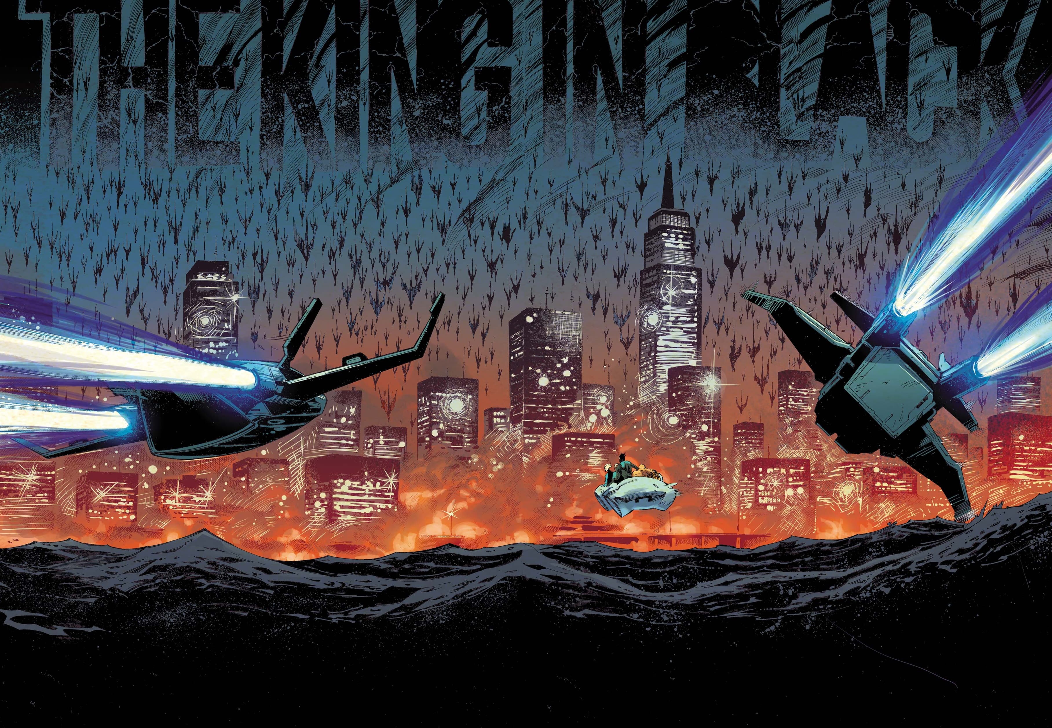 Knull's invasion begins in KING IN BLACK #1.